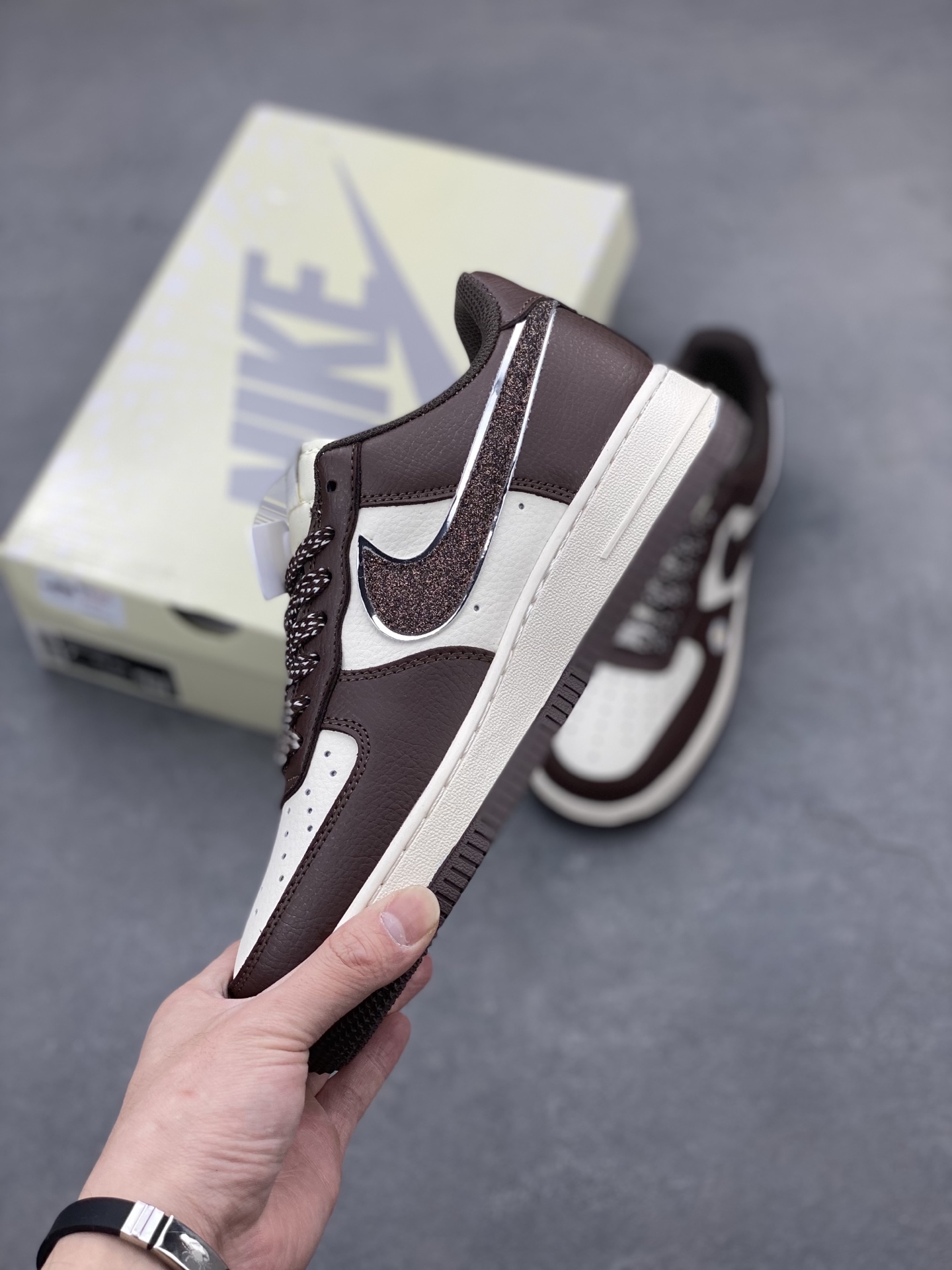 Nike Air Force 1 '07 Low Brown/White Limited Edition - Premium Sneakers 4 i1743179877290 6664 0 2