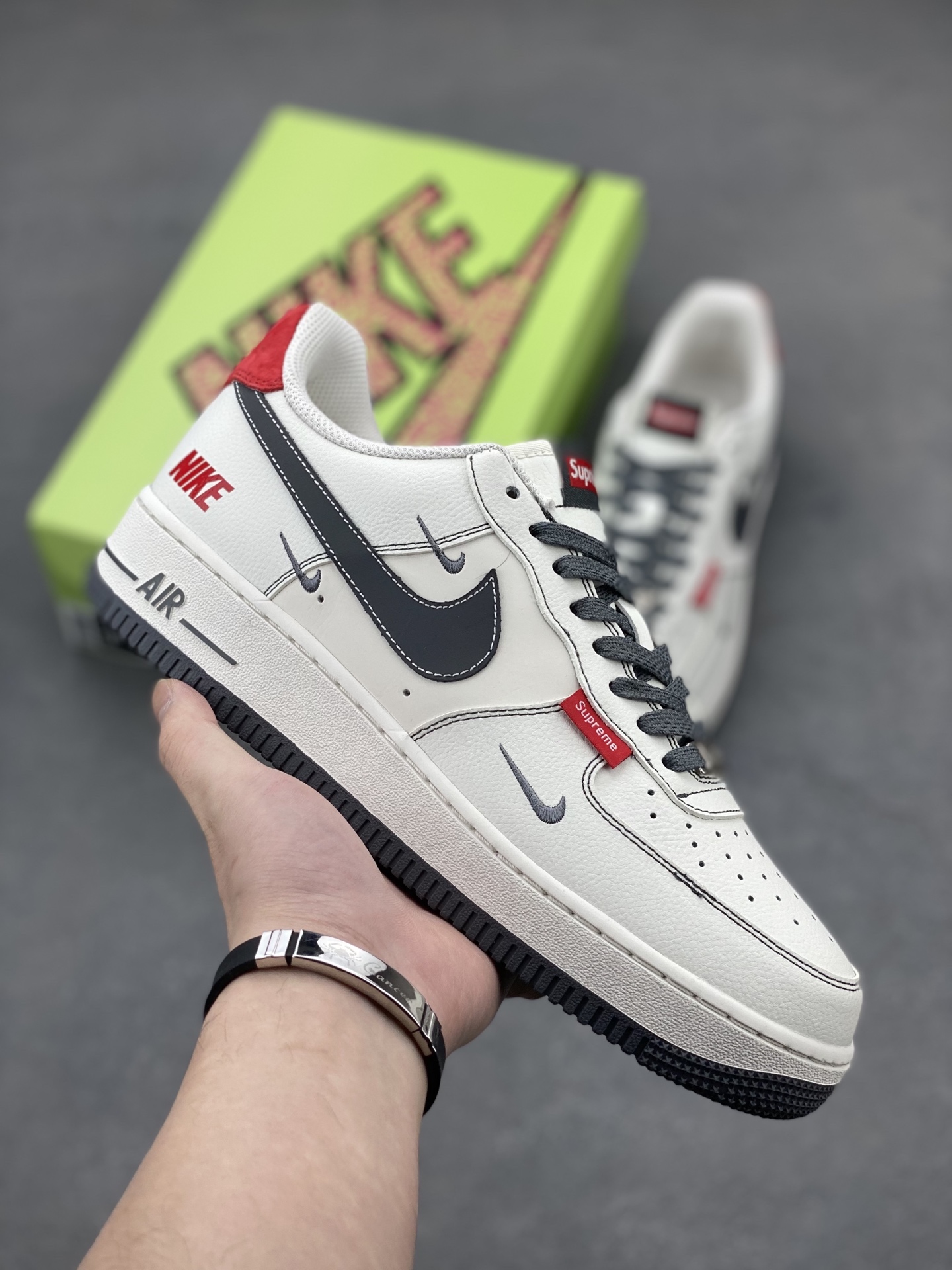 Nike Air Force 1 '07 Low White/Black Casual Sneakers KY8899-101 2 i1743179966071 2012 0 0