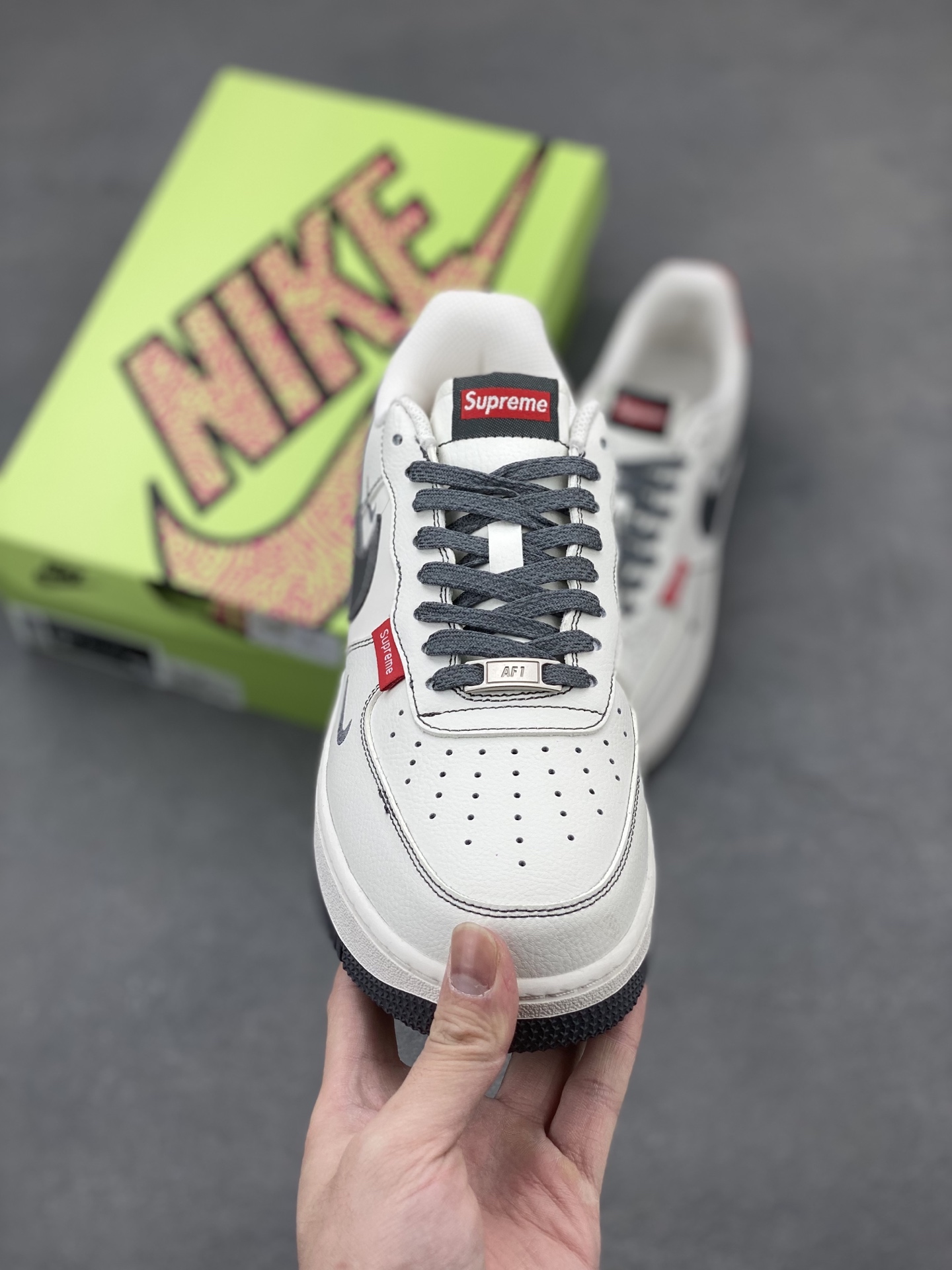 Nike Air Force 1 '07 Low White/Black Casual Sneakers KY8899-101 3 i1743179966303 7680 0 1