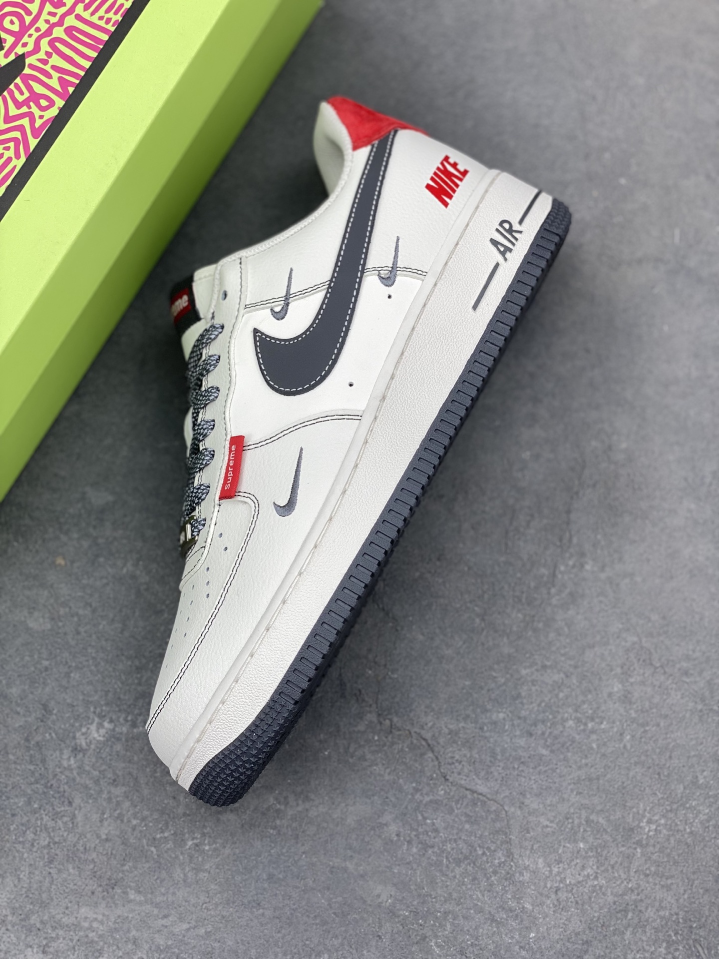 Nike Air Force 1 '07 Low White/Black Casual Sneakers KY8899-101 8 i1743179975430 4102 0 6