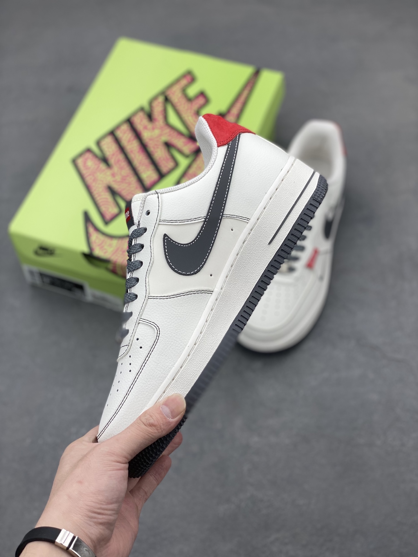 Nike Air Force 1 '07 Low White/Black Casual Sneakers KY8899-101 4 i1743179975588 6489 0 2