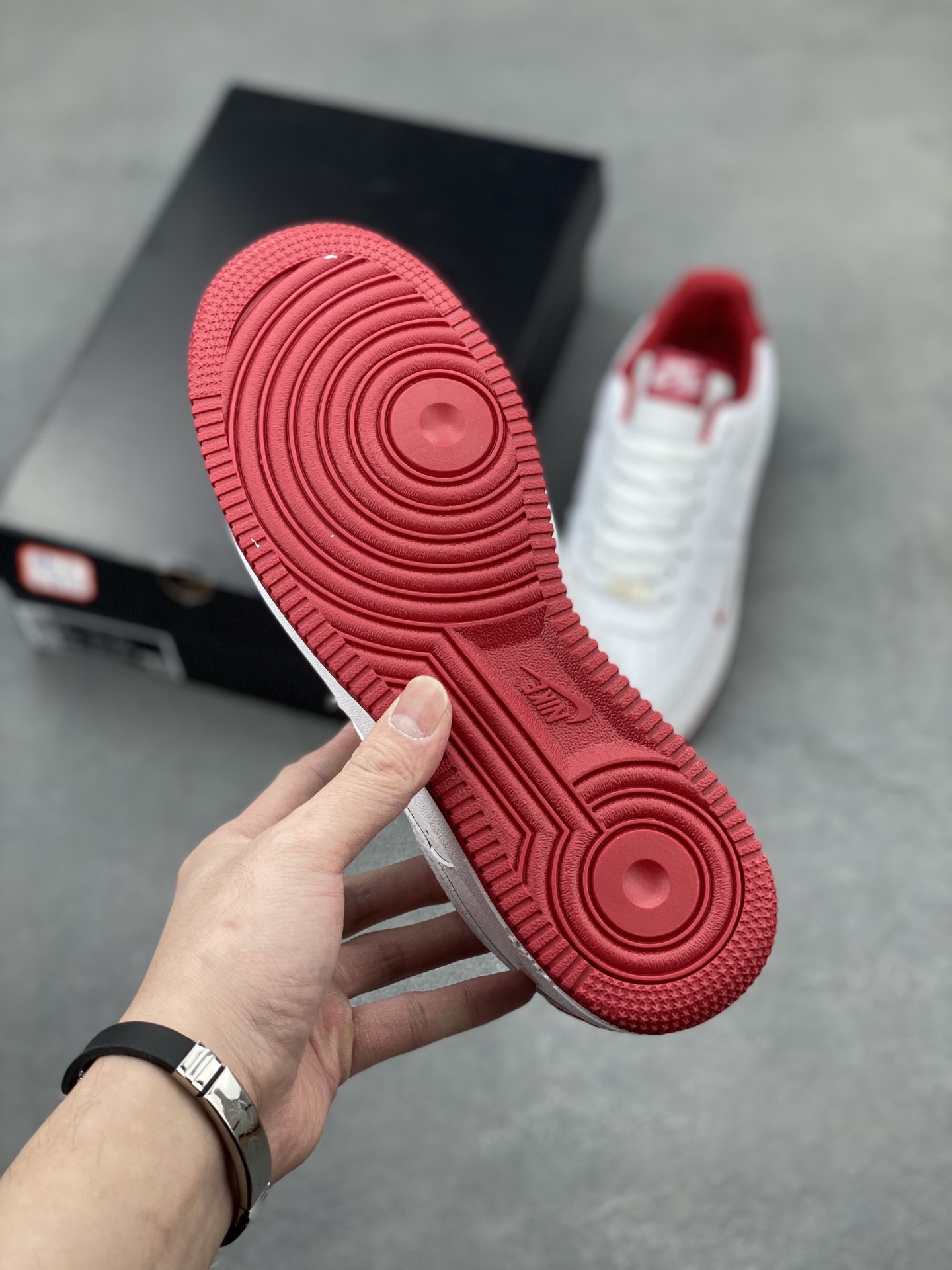 Nike Air Force 1 Low White/Red Casual Shoes HM9483-100 7 i1743180150284 5840 0 5