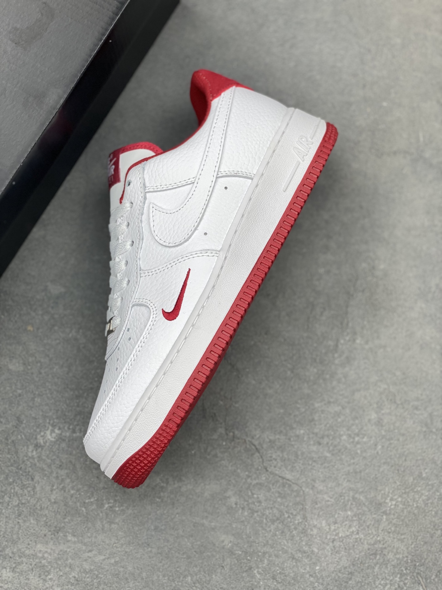 Nike Air Force 1 Low White/Red Casual Shoes HM9483-100 8 i1743180166282 340 0 6