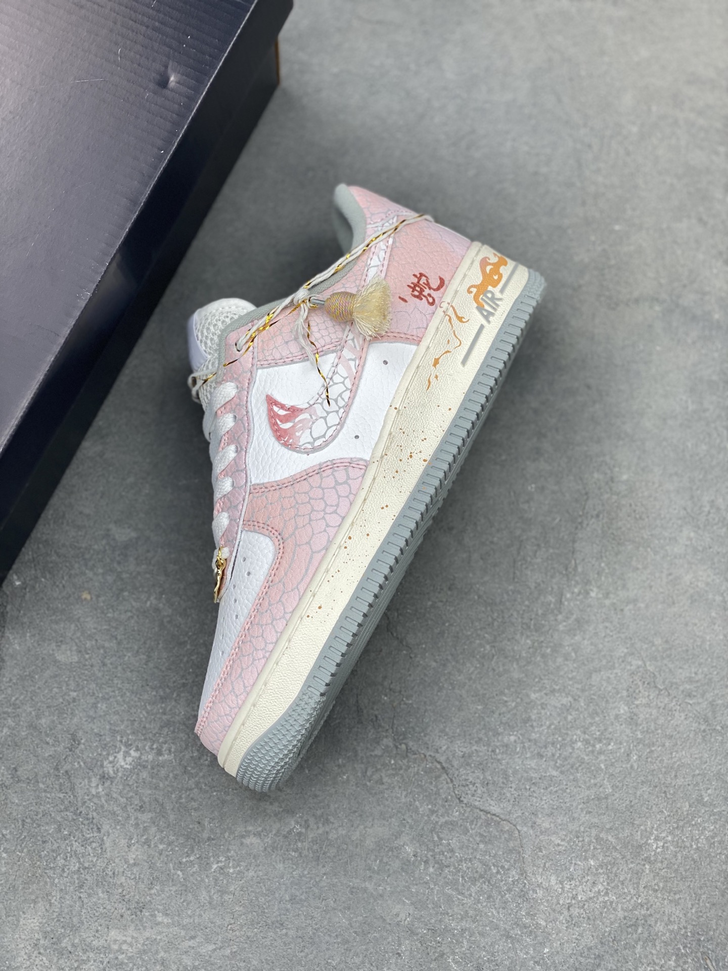 Nike Air Force 1 '07 Low Pink/White Limited Edition Sneakers - DX2678-100 8 i1743279741148 6271 0 6