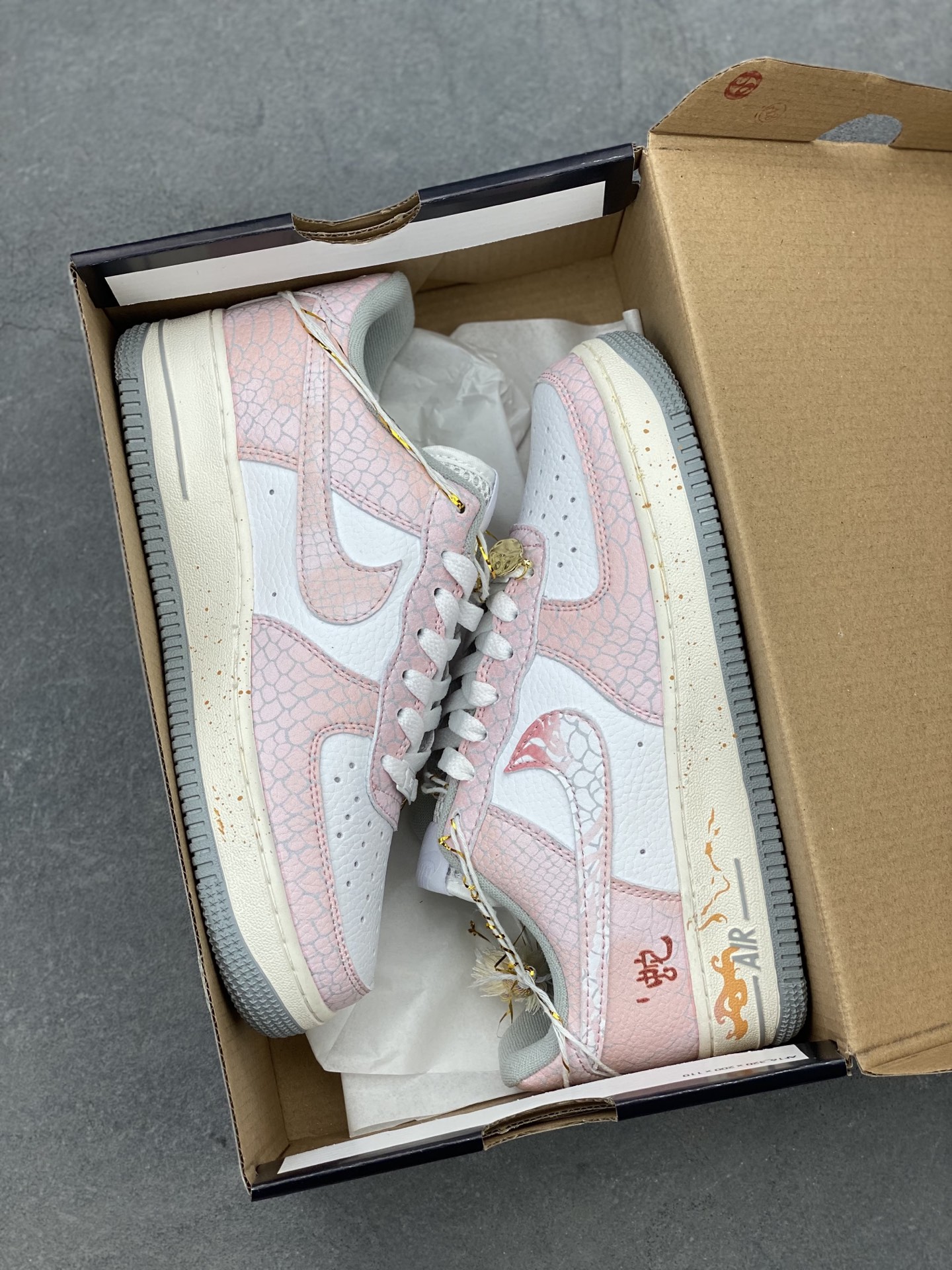 Nike Air Force 1 '07 Low Pink/White Limited Edition Sneakers - DX2678-100 10 i1743279750395 9045 0 8