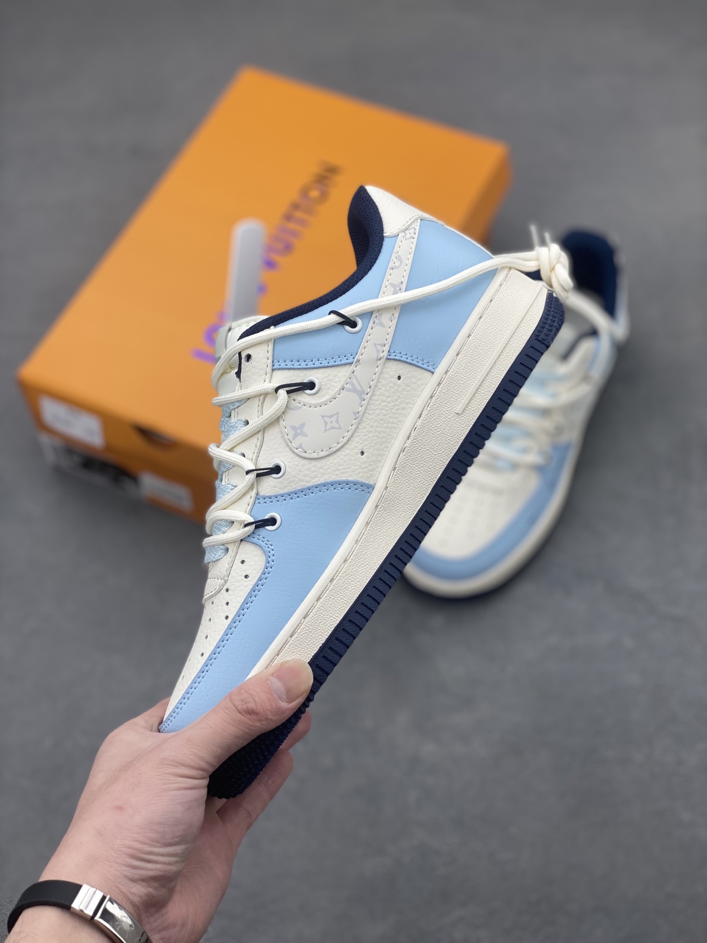 Nike Air Force 1 '07 Low Louis Vuitton Edition Sneakers - Limited Release 4 i1743350874656 5285 0 2