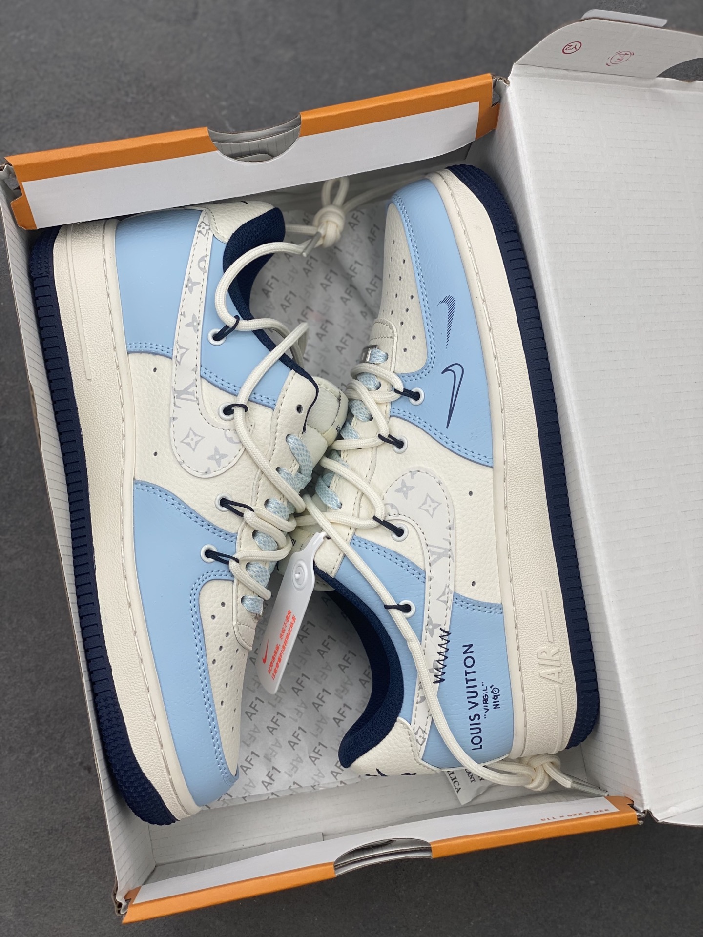 Nike Air Force 1 '07 Low Louis Vuitton Edition Sneakers - Limited Release 10 i1743350883957 9904 0 8