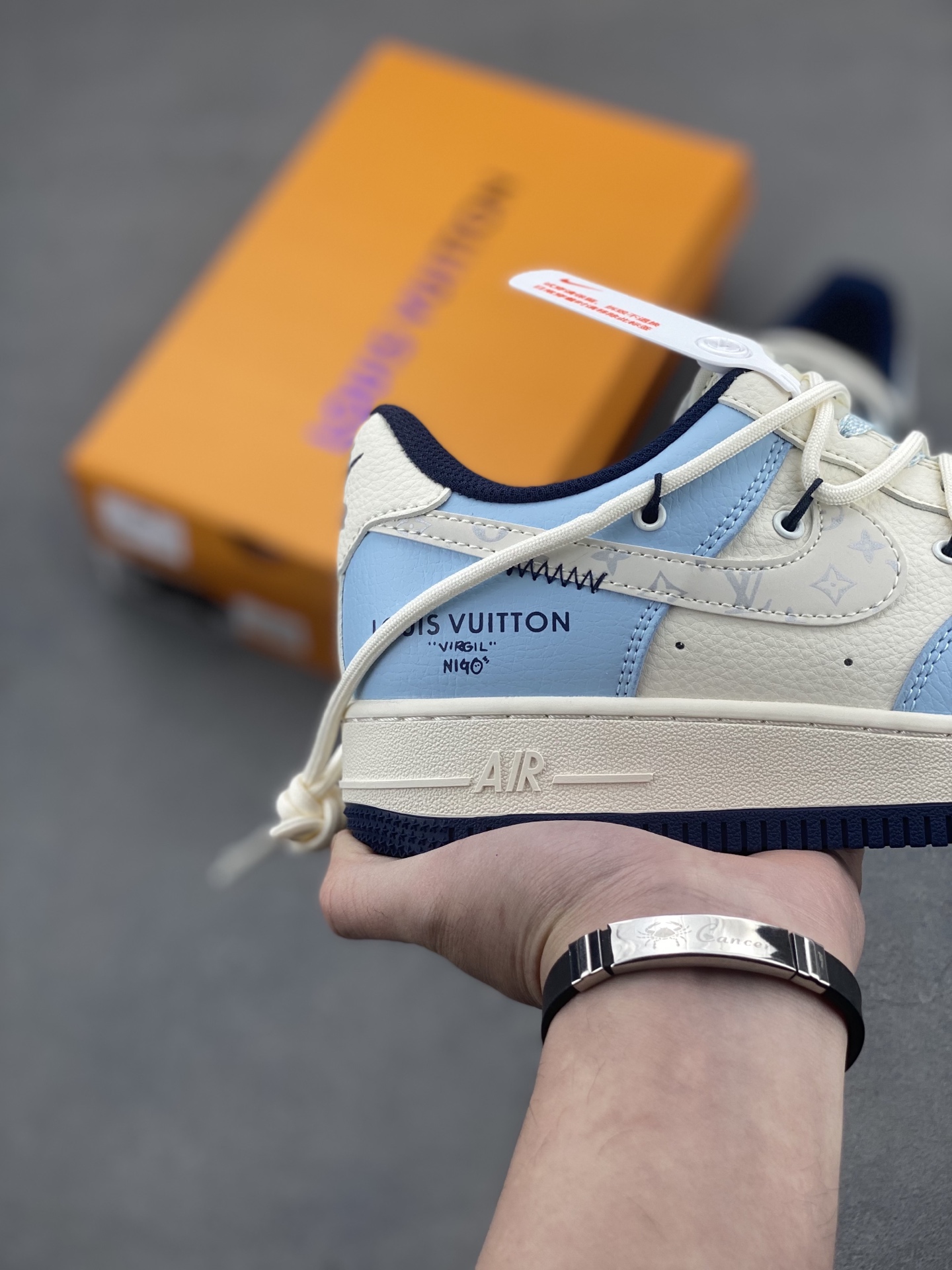 Nike Air Force 1 '07 Low Louis Vuitton Edition Sneakers - Limited Release 6 i1743350884870 2209 0 4