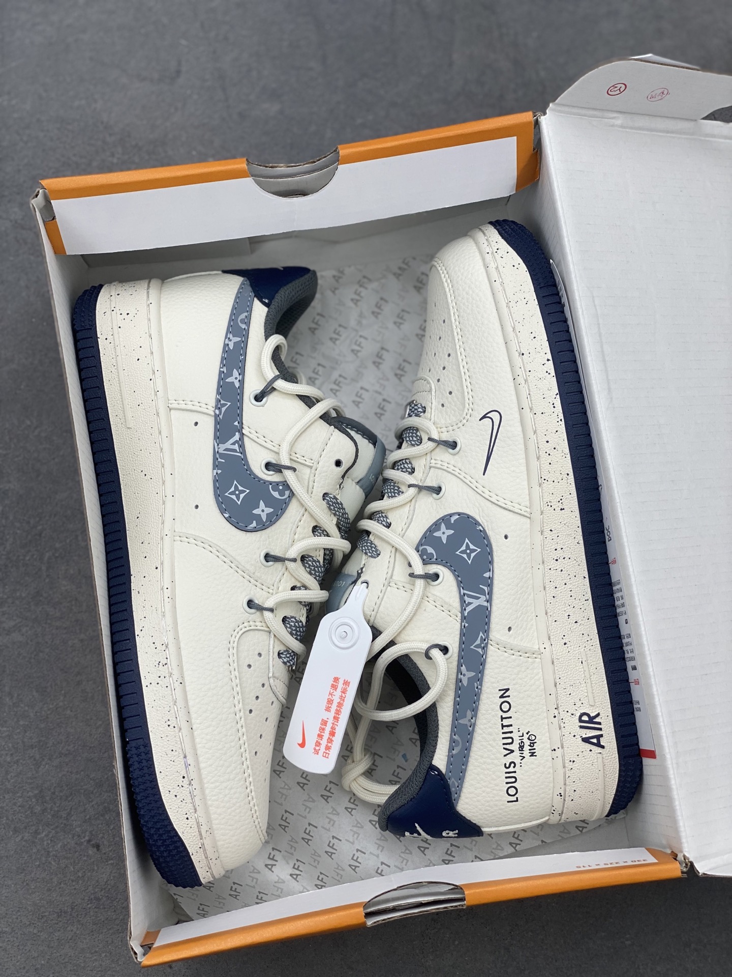 Nike Air Force 1 '07 Low Louis Vuitton Custom Sneakers - Limited Edition 10 i1743538612566 9407 0 8