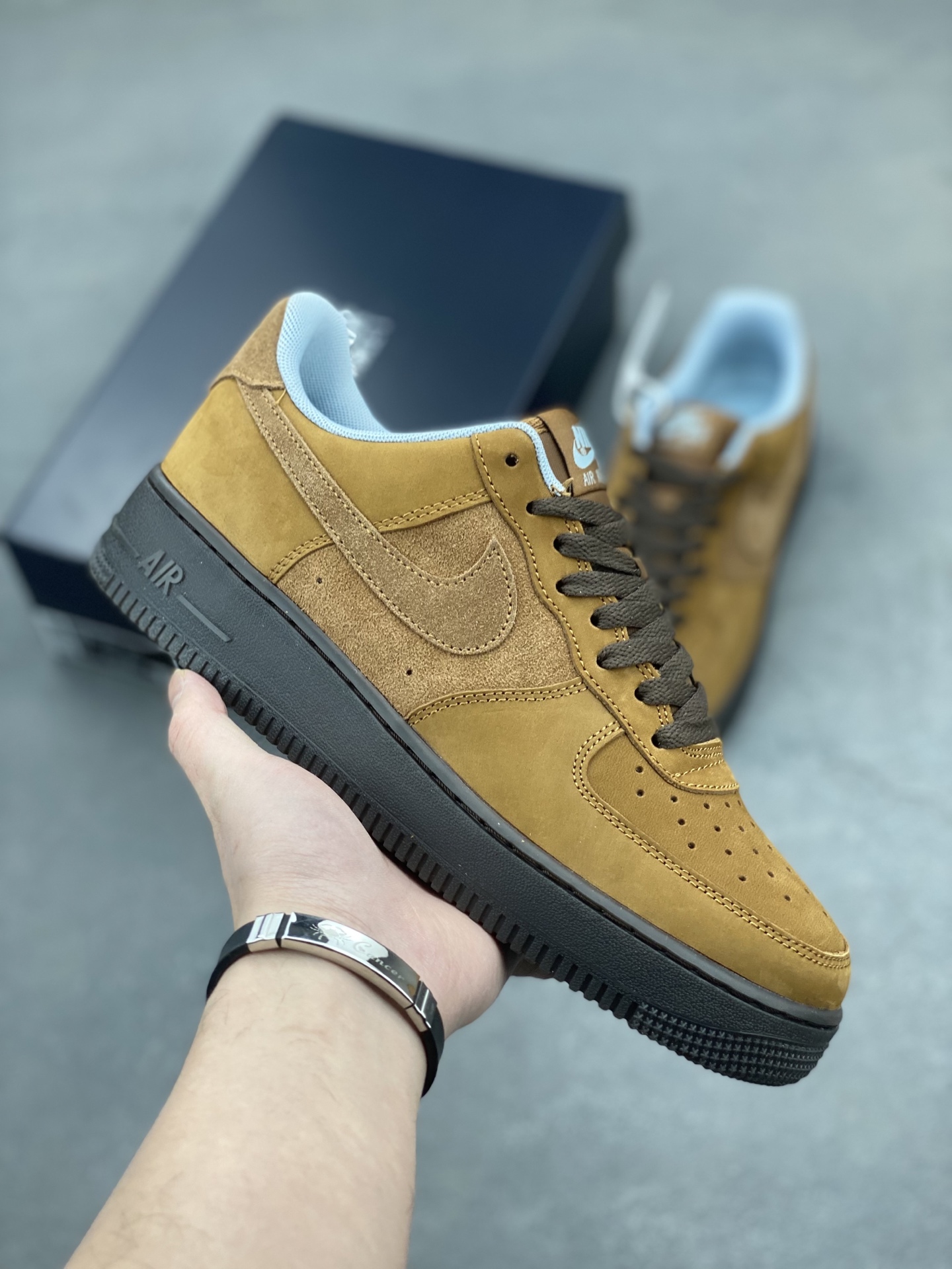 Nike Air Force 1 '07 Low Brown Suede Casual Sneakers IB4617-222 2 i1743538697721 5036 0 0