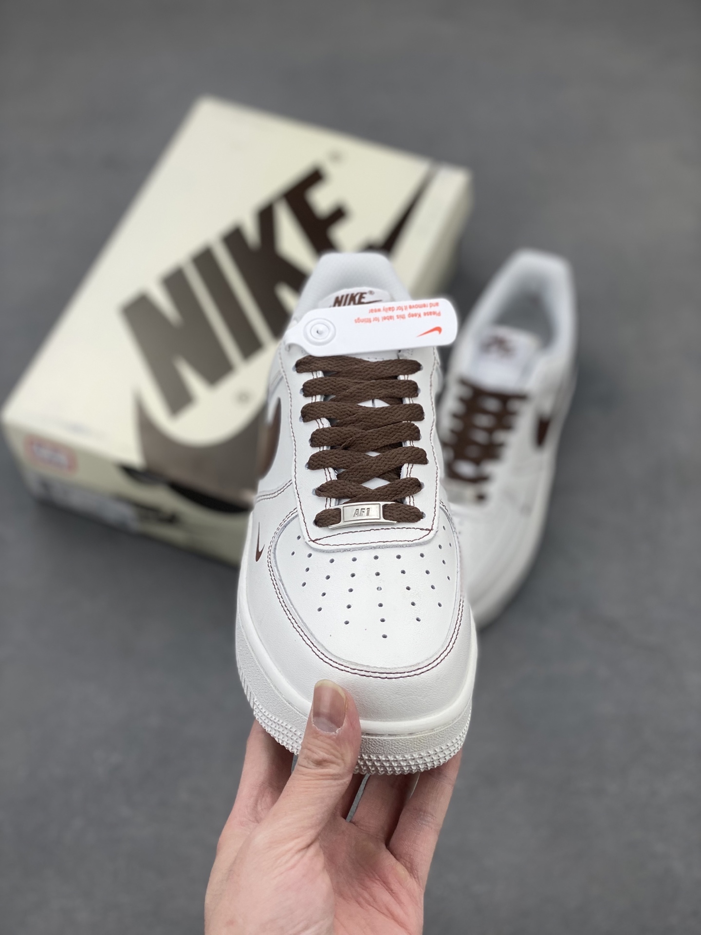 Nike Air Force 1 '07 Low White Chocolate Sneakers, Limited Edition - Size 36-45 3 i1743538849147 1926 0 1
