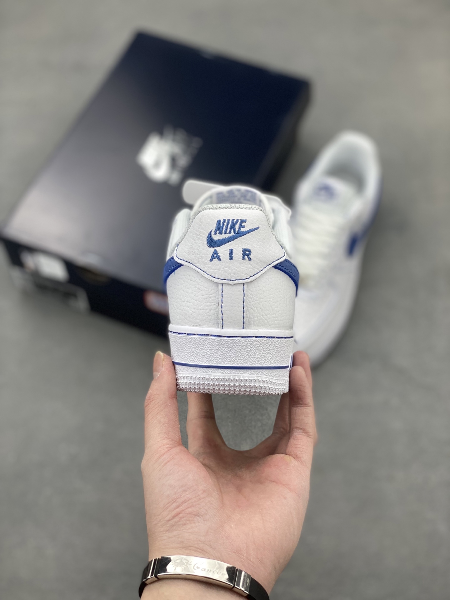 Nike Air Force 1 '07 Low White/Blue Stitching - Limited Edition Sneaker 5 i1743538908098 4440 0 3