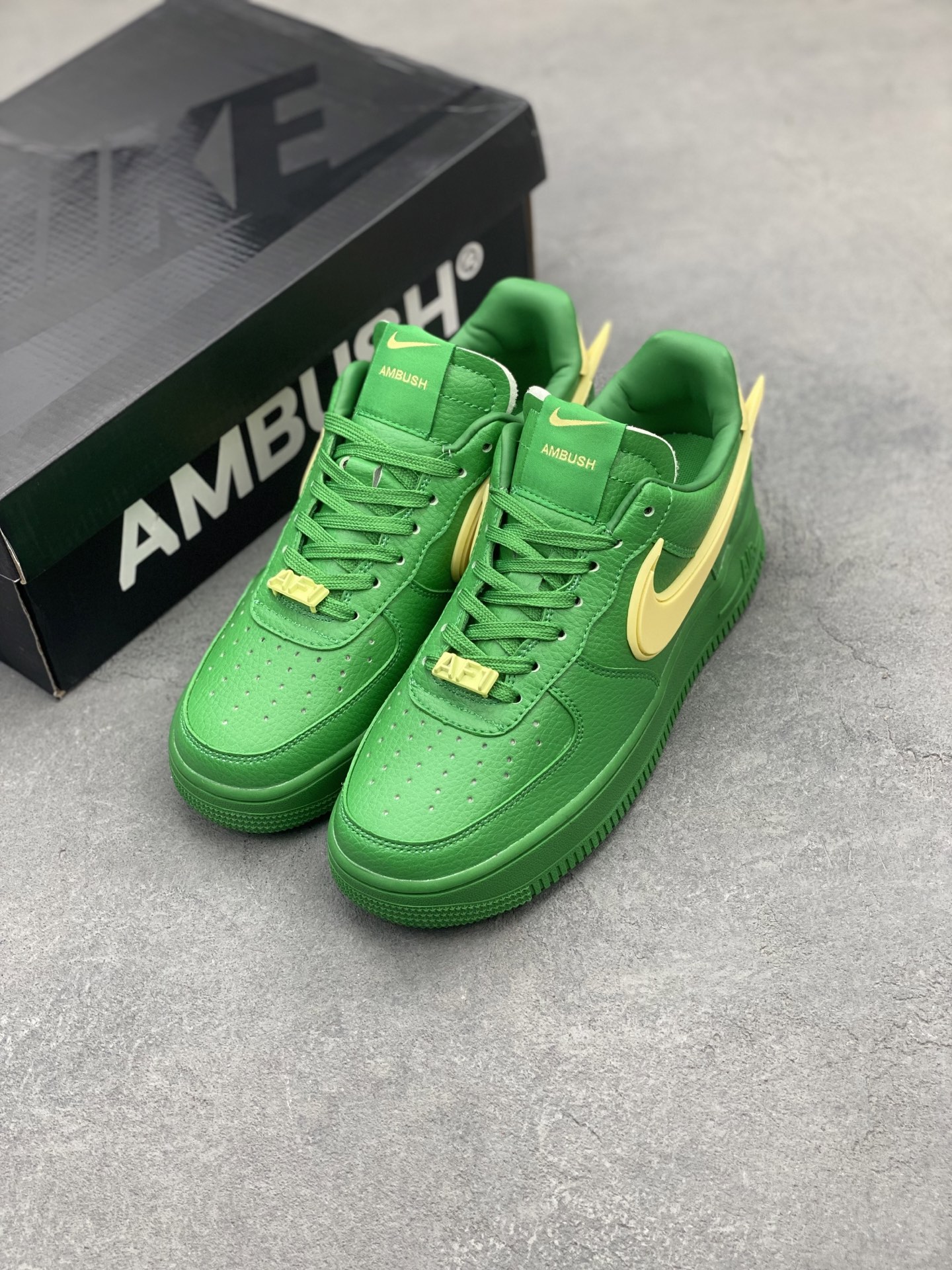 Nike x Ambush Air Force 1 Low Green Sneakers - Limited Edition Collaboration 9 i1743539240931 5151 0 7