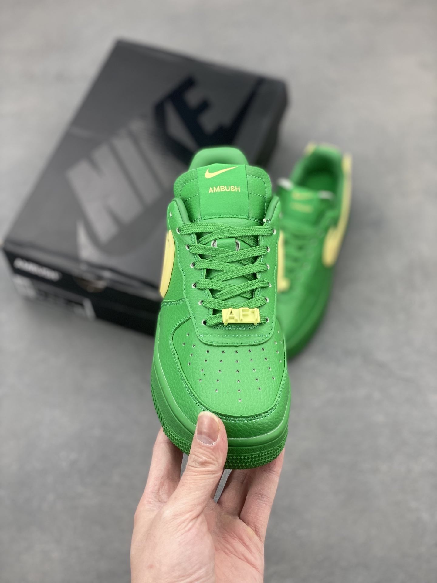 Nike x Ambush Air Force 1 Low Green Sneakers - Limited Edition Collaboration 3 i1743539243649 4422 0 1