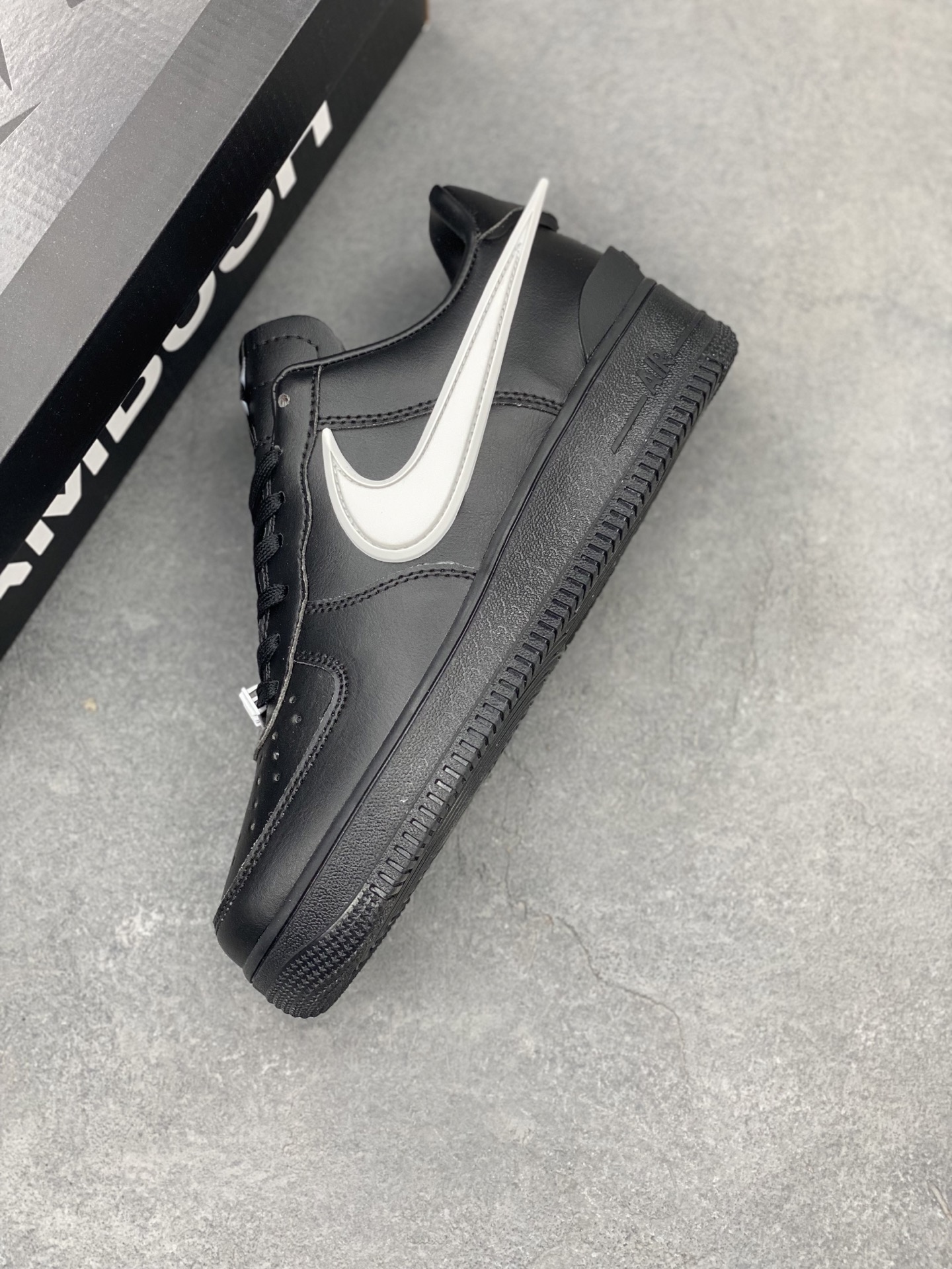 Ambush x Nike Air Force 1 Low Black DV3464-001 Leather Sneakers 8 i1743539271696 1905 0 6