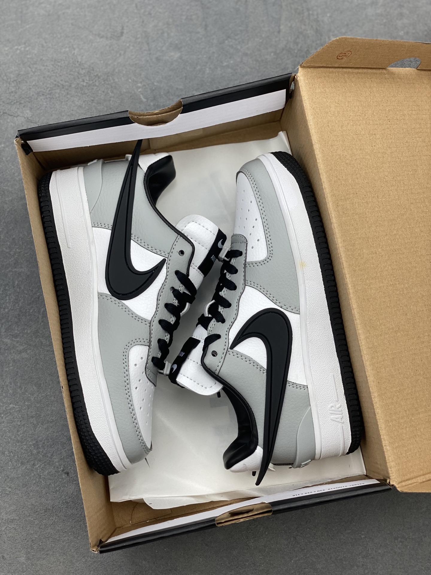 Nike x Ambush Air Force 1 Low Grey White Black, Leather Structure - DV3464-005 10 i1743539384098 5719 0 8