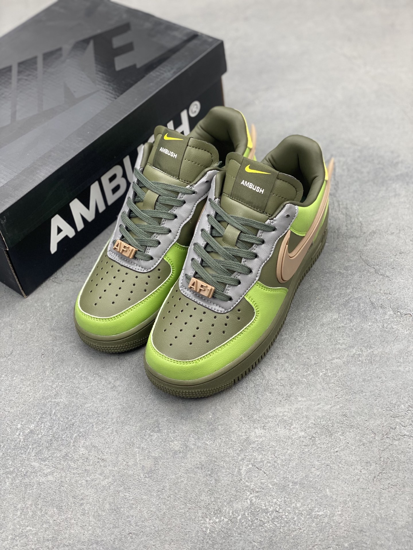 Ambush x Nike Air Force 1 Low Sneakers - DV3464-010 - Olive Green 9 i1743539403329 5928 0 7