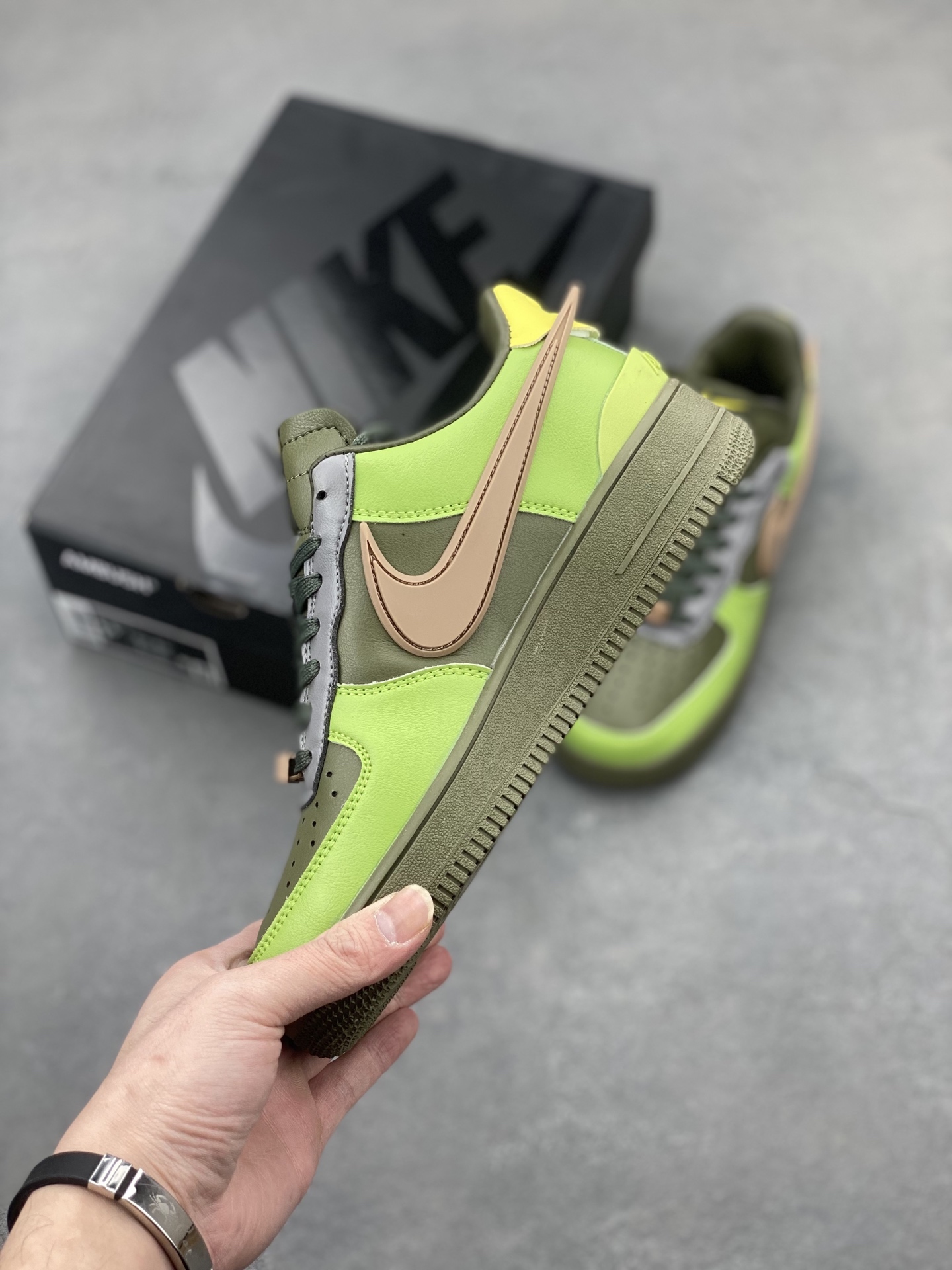 Ambush x Nike Air Force 1 Low Sneakers - DV3464-010 - Olive Green 4 i1743539404630 2243 0 2