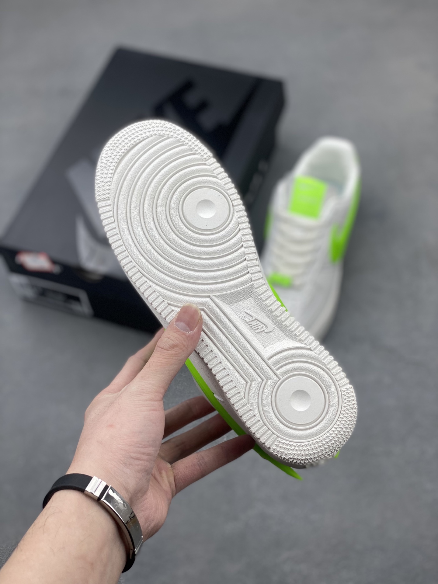 Nike x Ambush Air Force 1 Low White Green DV3464-023 Leather Structure Shoe 7 i1743539743948 5201 0 5