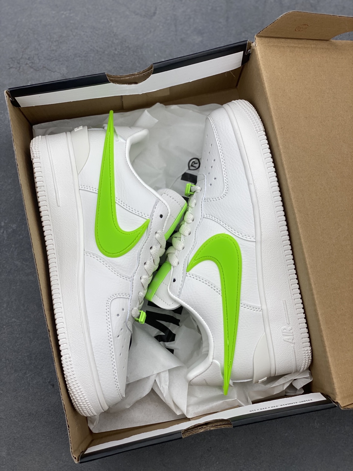 Nike x Ambush Air Force 1 Low White Green DV3464-023 Leather Structure Shoe 10 i1743539746460 4081 0 8