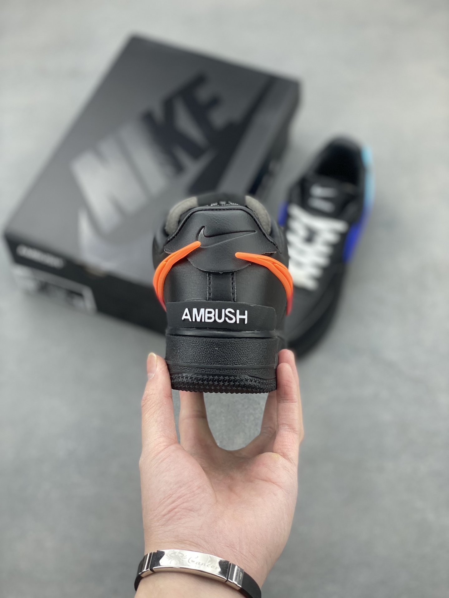 Ambush x Nike Air Force 1 Low Black Leather Sneakers - Size 36 to 45 5 i1743539841389 617 0 3