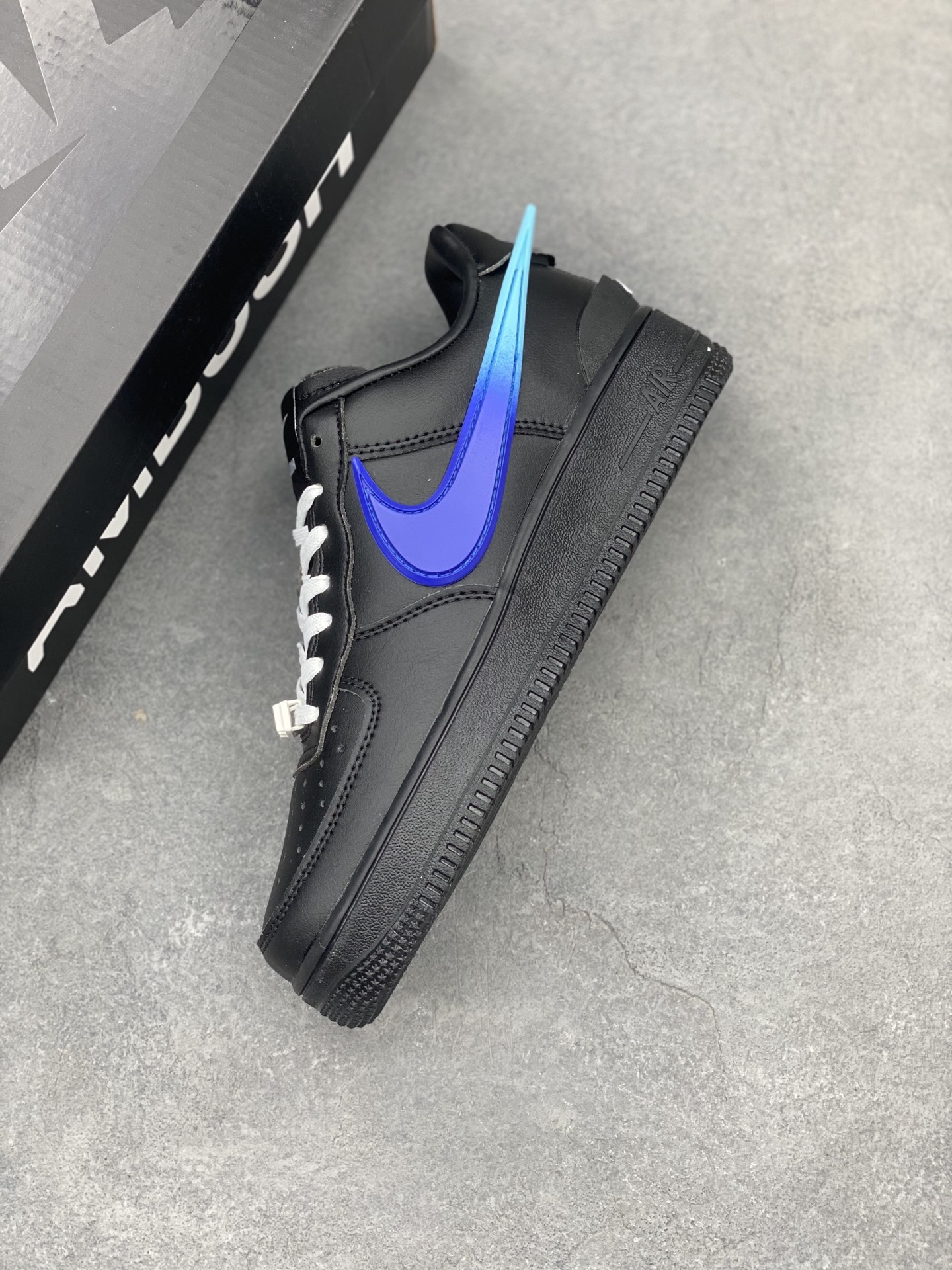 Ambush x Nike Air Force 1 Low Black Leather Sneakers - Size 36 to 45 8 i1743539841402 2903 0 6