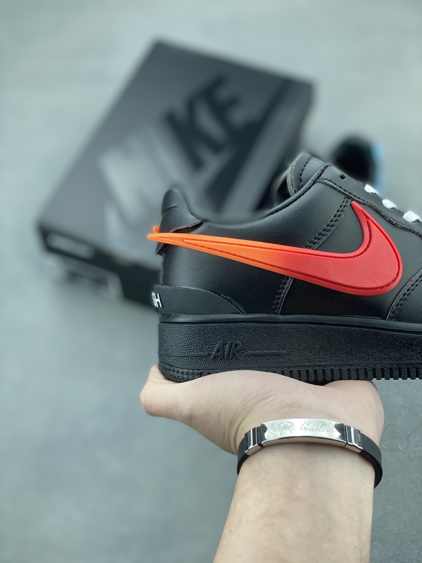 Ambush x Nike Air Force 1 Low Black Leather Sneakers - Size 36 to 45 6 i1743539841414 1668 0 4