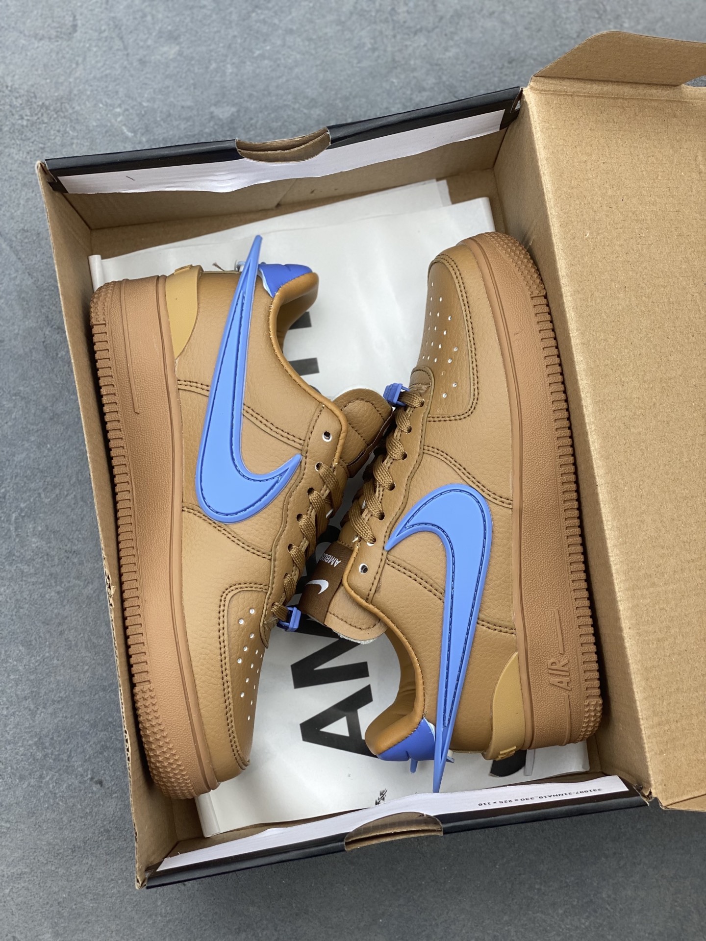 Nike x Ambush Air Force 1 Low Sneakers Leather Brown Blue DV3464-600 10 i1743539927192 7694 0 8