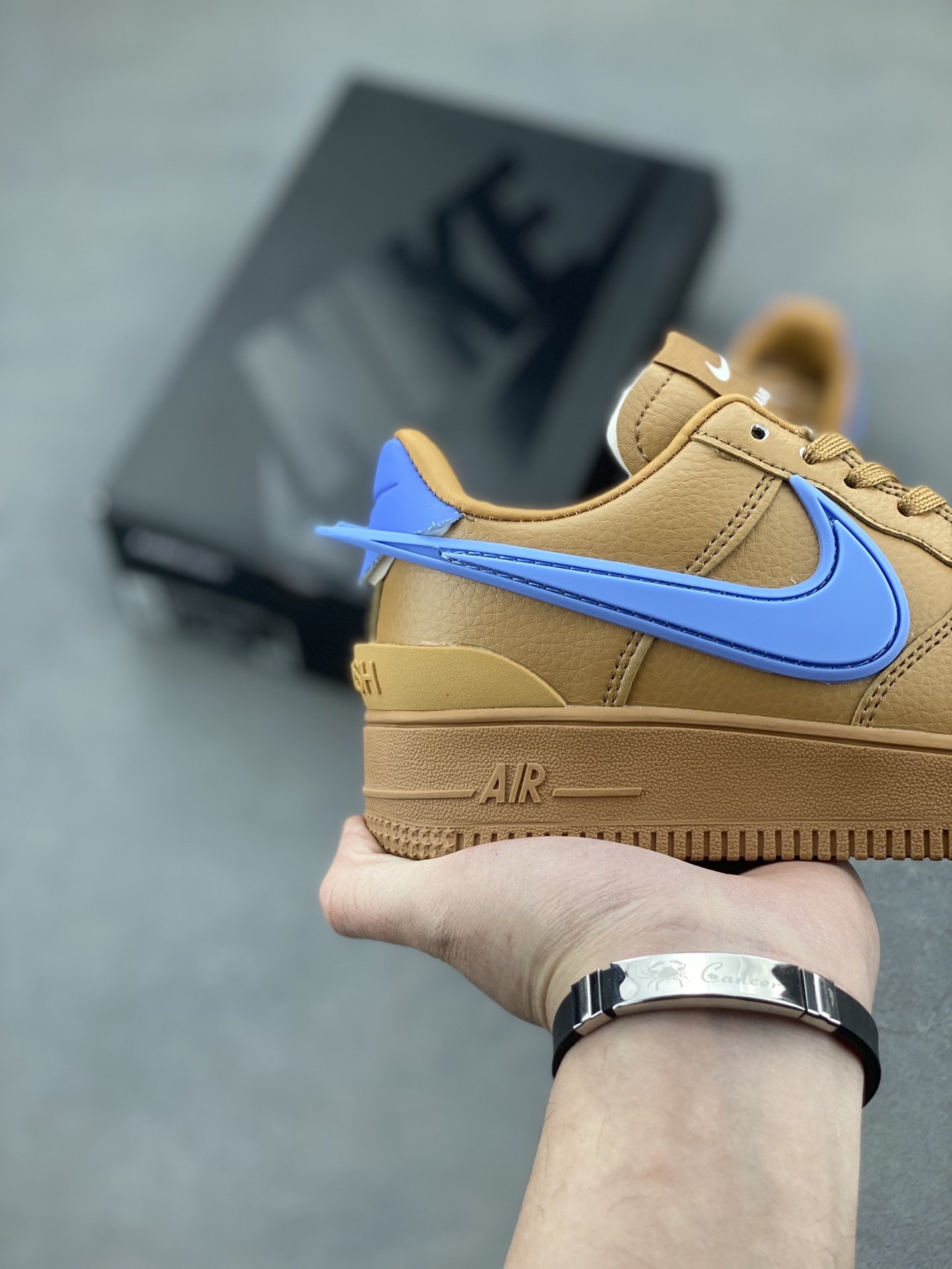 Nike x Ambush Air Force 1 Low Sneakers Leather Brown Blue DV3464-600 6 i1743539930587 2770 0 4