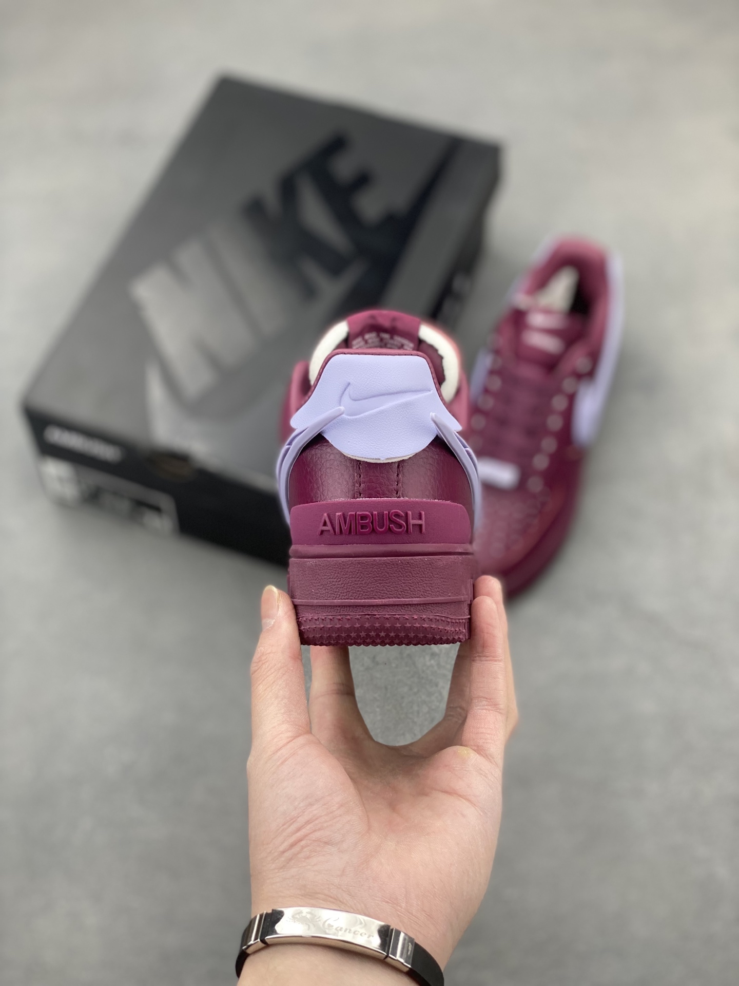 Ambush x Nike Air Force 1 Low Burgundy Bliss Sneakers DV3464-500 5 i1743539974143 5513 0 3