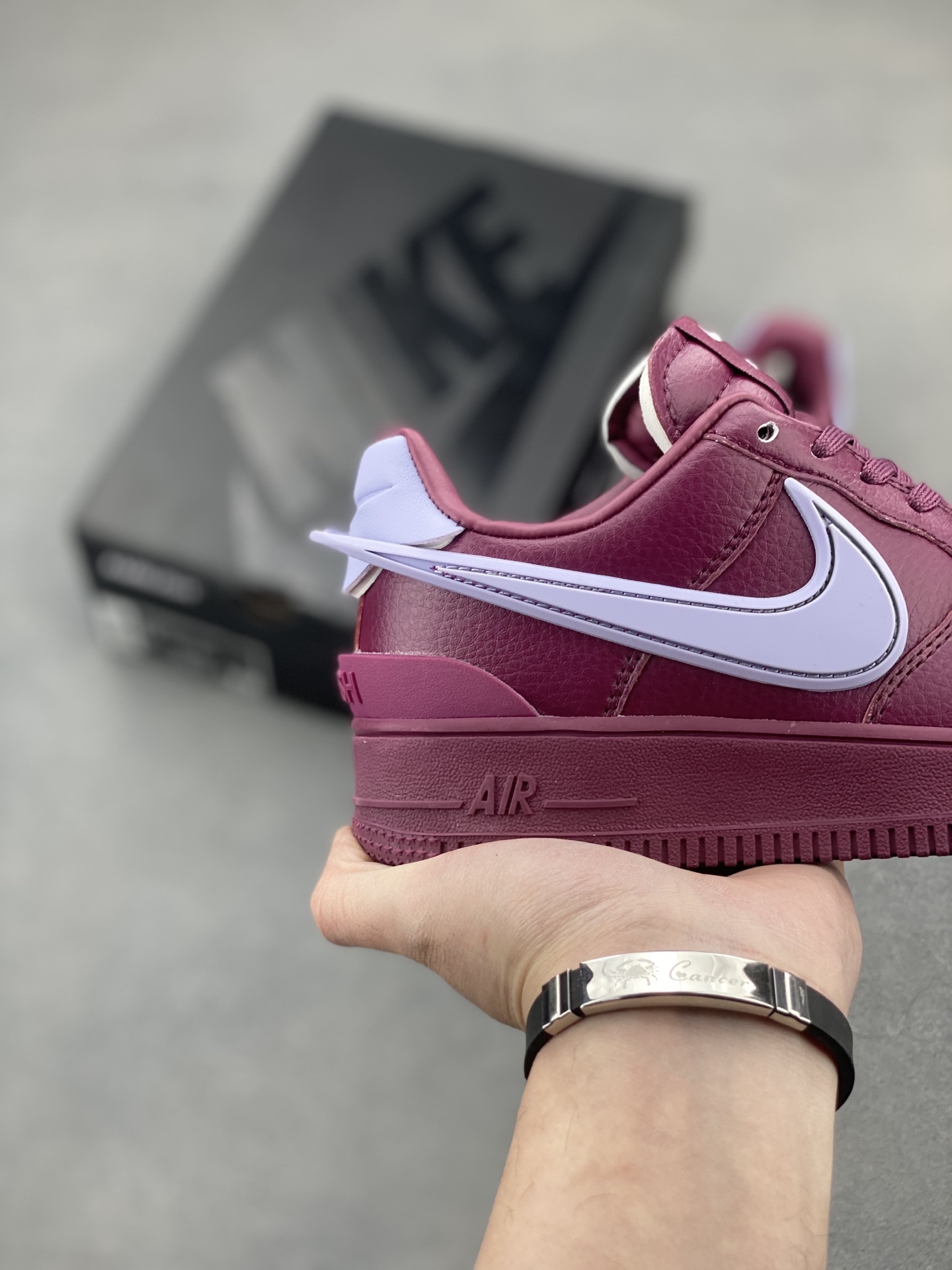 Ambush x Nike Air Force 1 Low Burgundy Bliss Sneakers DV3464-500 6 i1743539981046 8471 0 4