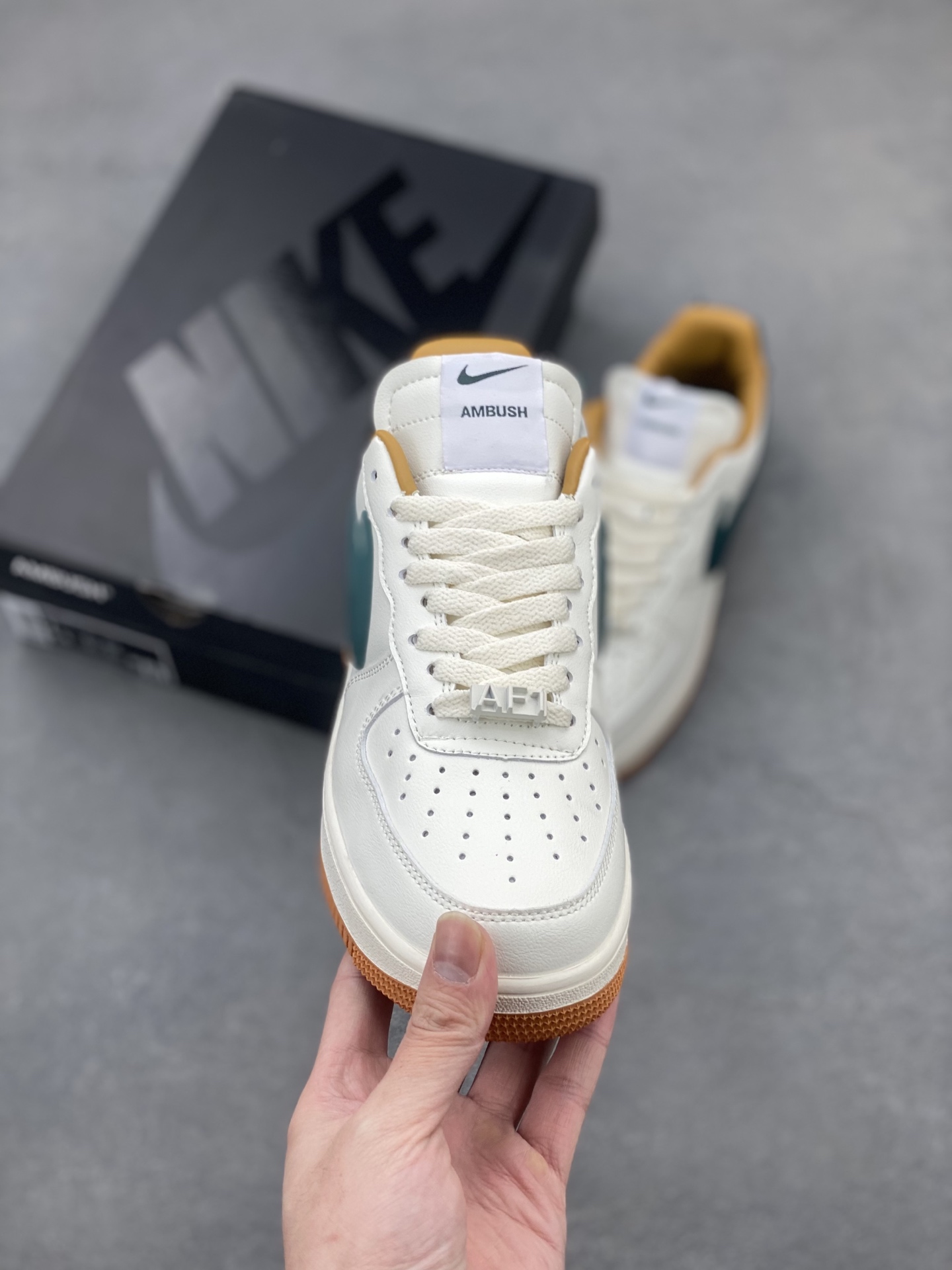 Ambush x Nike Air Force 1 Low DV3464-016 Leather Sneakers 3 i1743540233729 1696 0 1