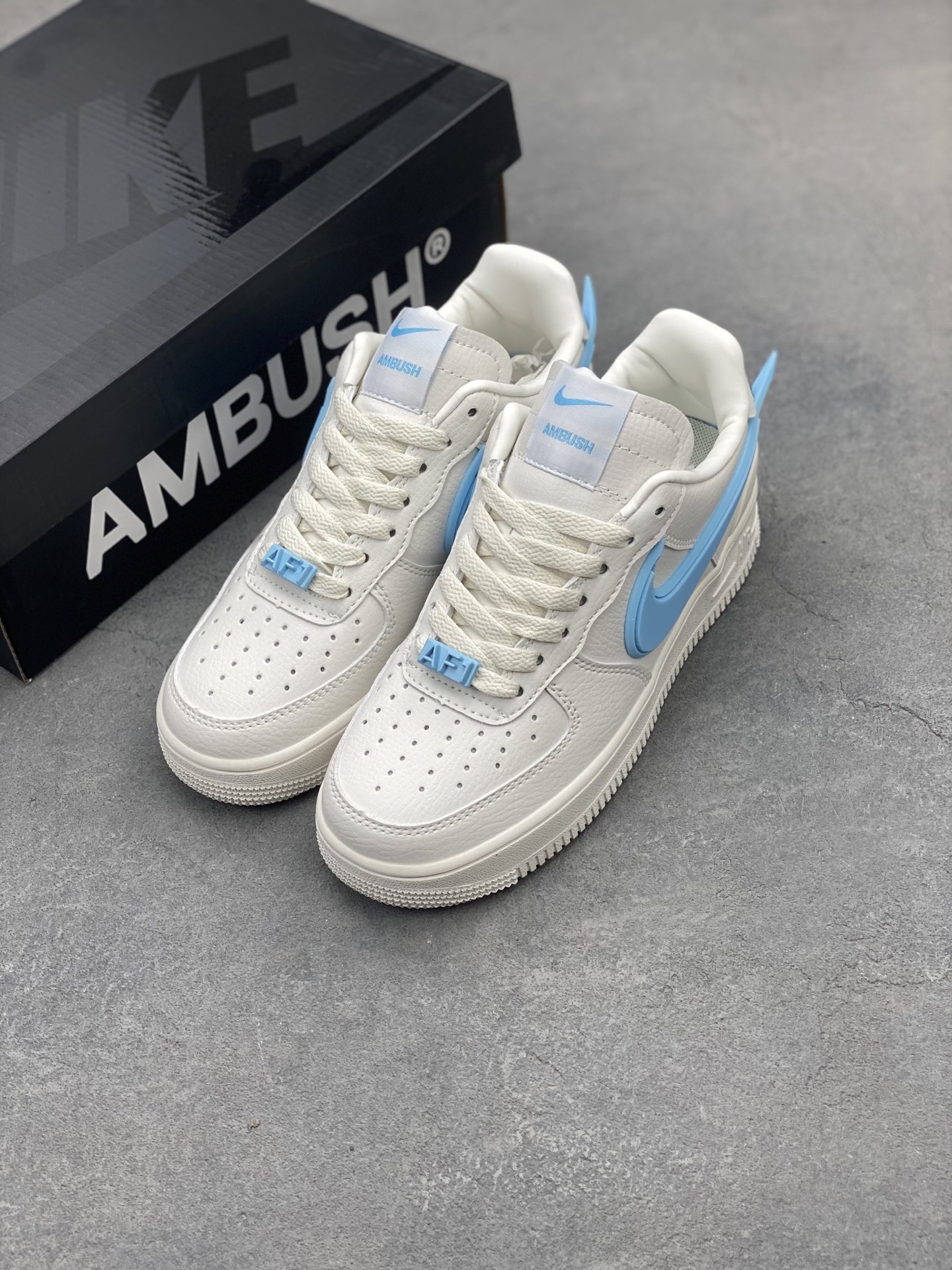 Nike x Ambush Air Force 1 Low Sneakers - Leather, Oversized Swoosh, AF-1 Detailing 9 i1743540354755 9915 0 7