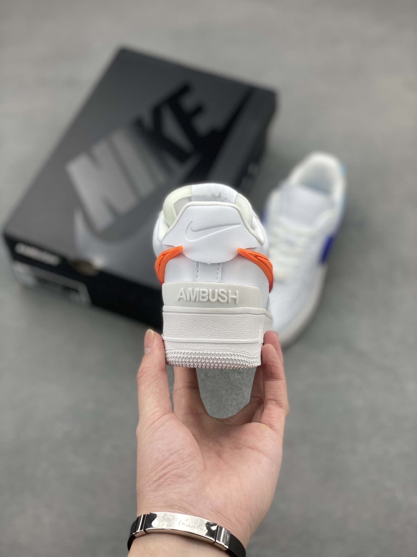 Ambush x Nike Air Force 1 Low DV3464-018 Leather White/Orange Sneakers 5 i1743540416302 8983 0 3