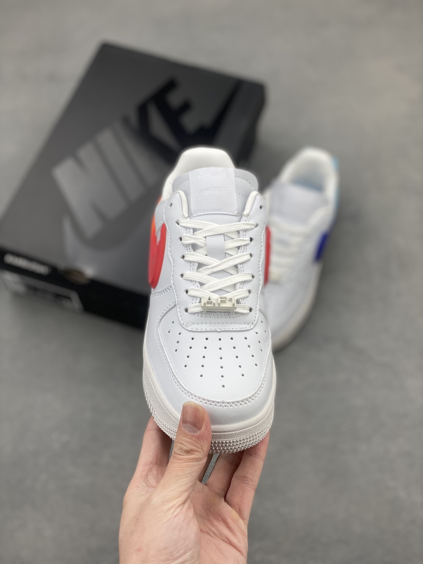 Ambush x Nike Air Force 1 Low DV3464-018 Leather White/Orange Sneakers 3 i1743540423219 8114 0 1