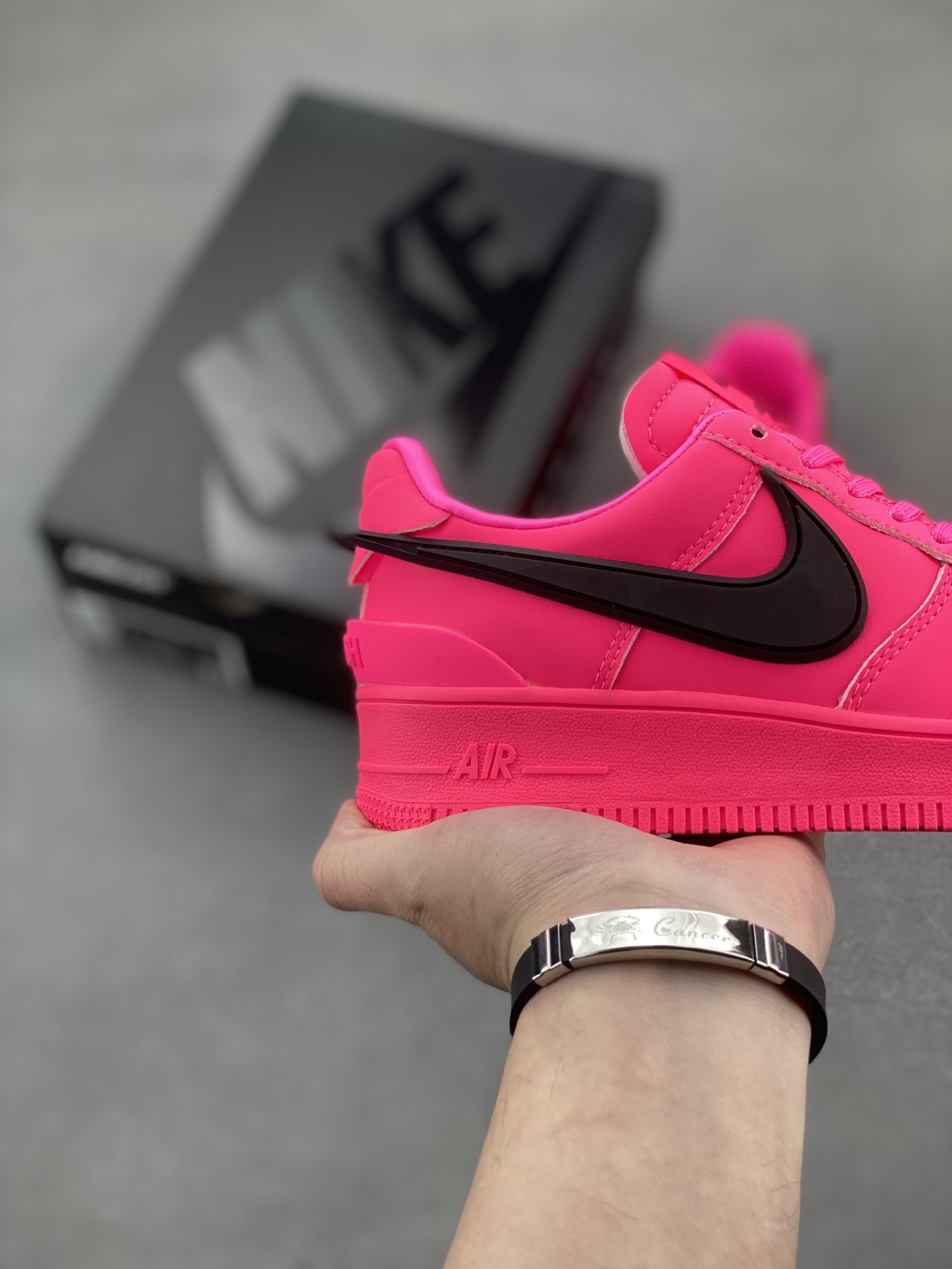 Nike x Ambush Air Force 1 Low Fuchsia Leather Sneakers - DV3464-020 6 i1743540459713 9419 0 4