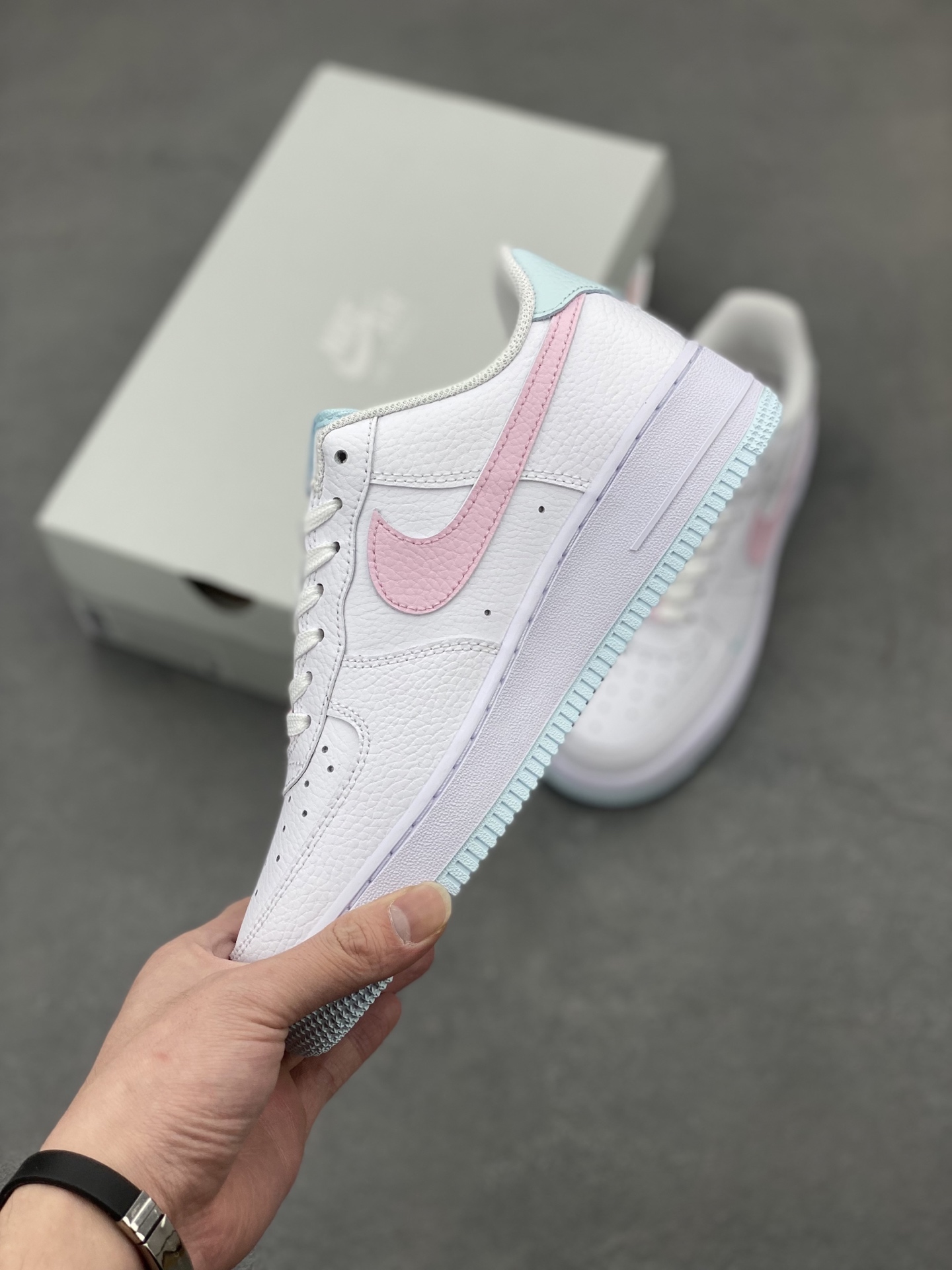 Nike Air Force 1 '07 Low White Pink Blue Casual Sneakers IH0640-161 4 i1743869219807 5974 0 2