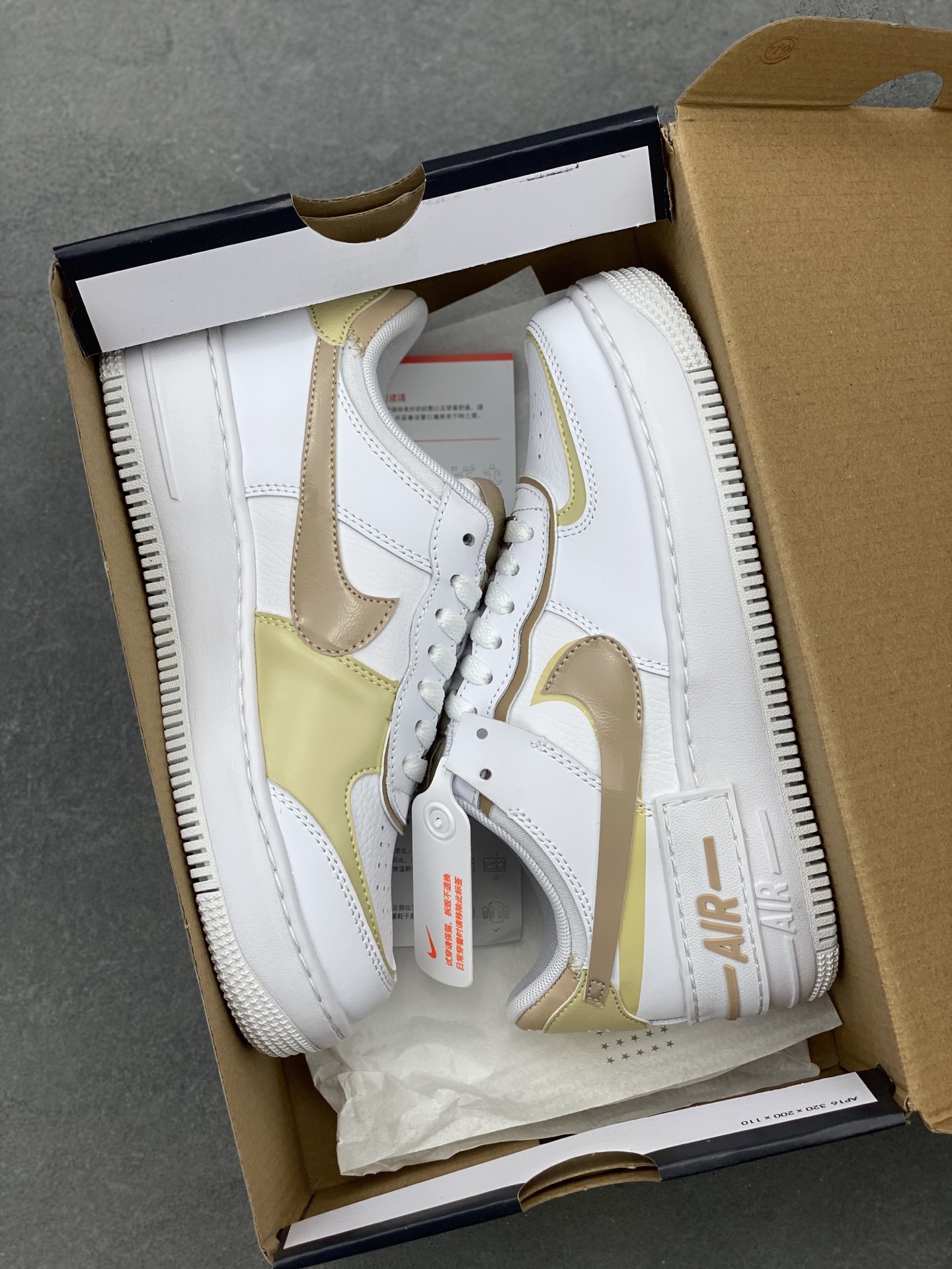 Nike Air Force 1 Shadow Women's Shoes Lightweight Sneakers DZ1847-111 10 i1743869258328 6517 0 8