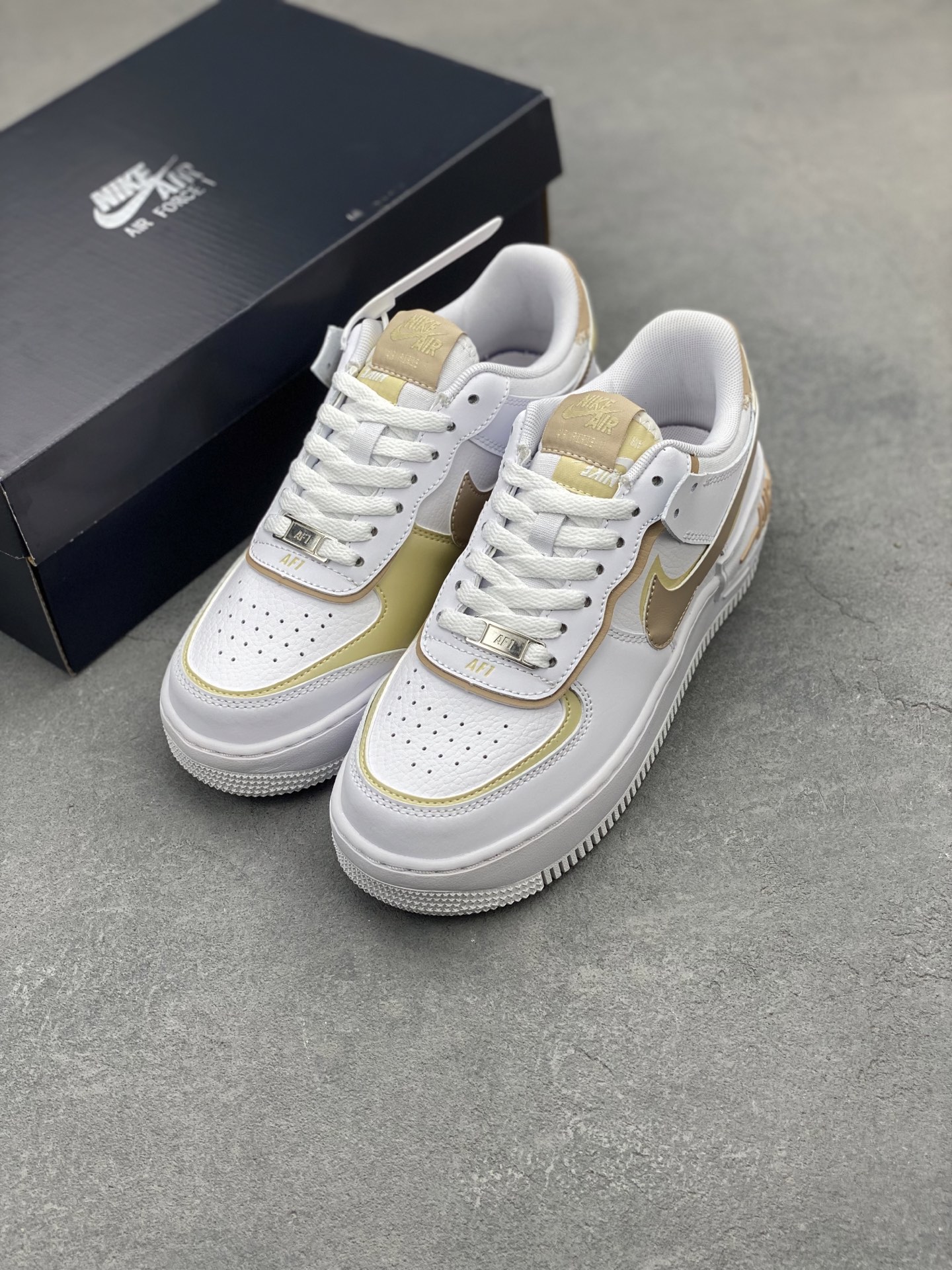 Nike Air Force 1 Shadow Women's Shoes Lightweight Sneakers DZ1847-111 9 i1743869259456 1978 0 7