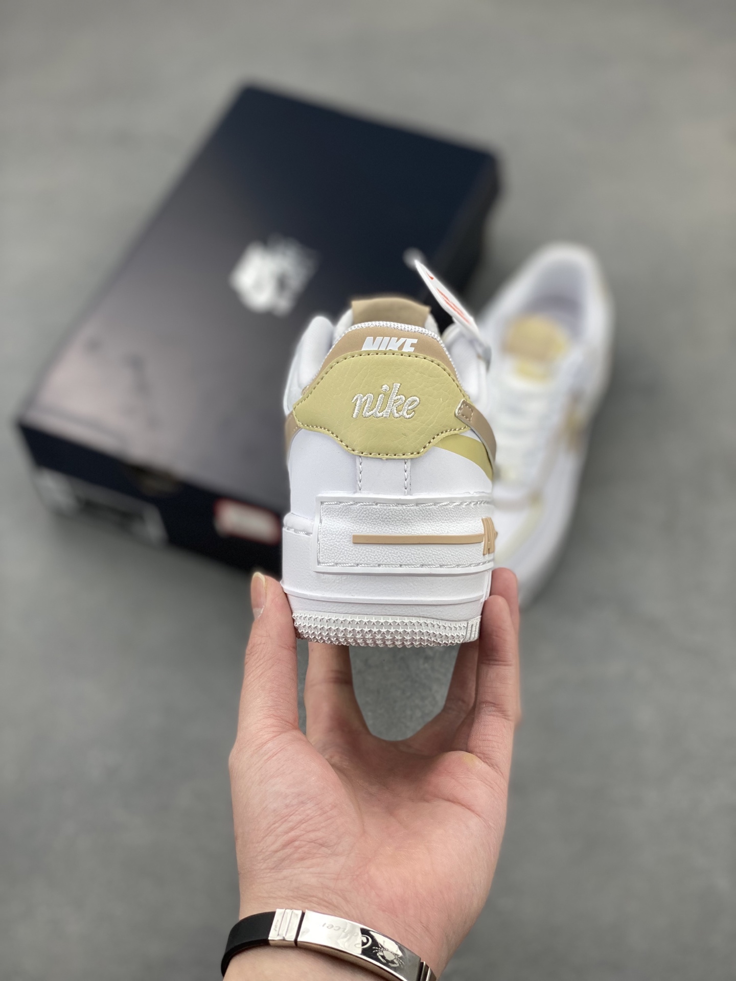Nike Air Force 1 Shadow Women's Shoes Lightweight Sneakers DZ1847-111 5 i1743869261519 9970 0 3