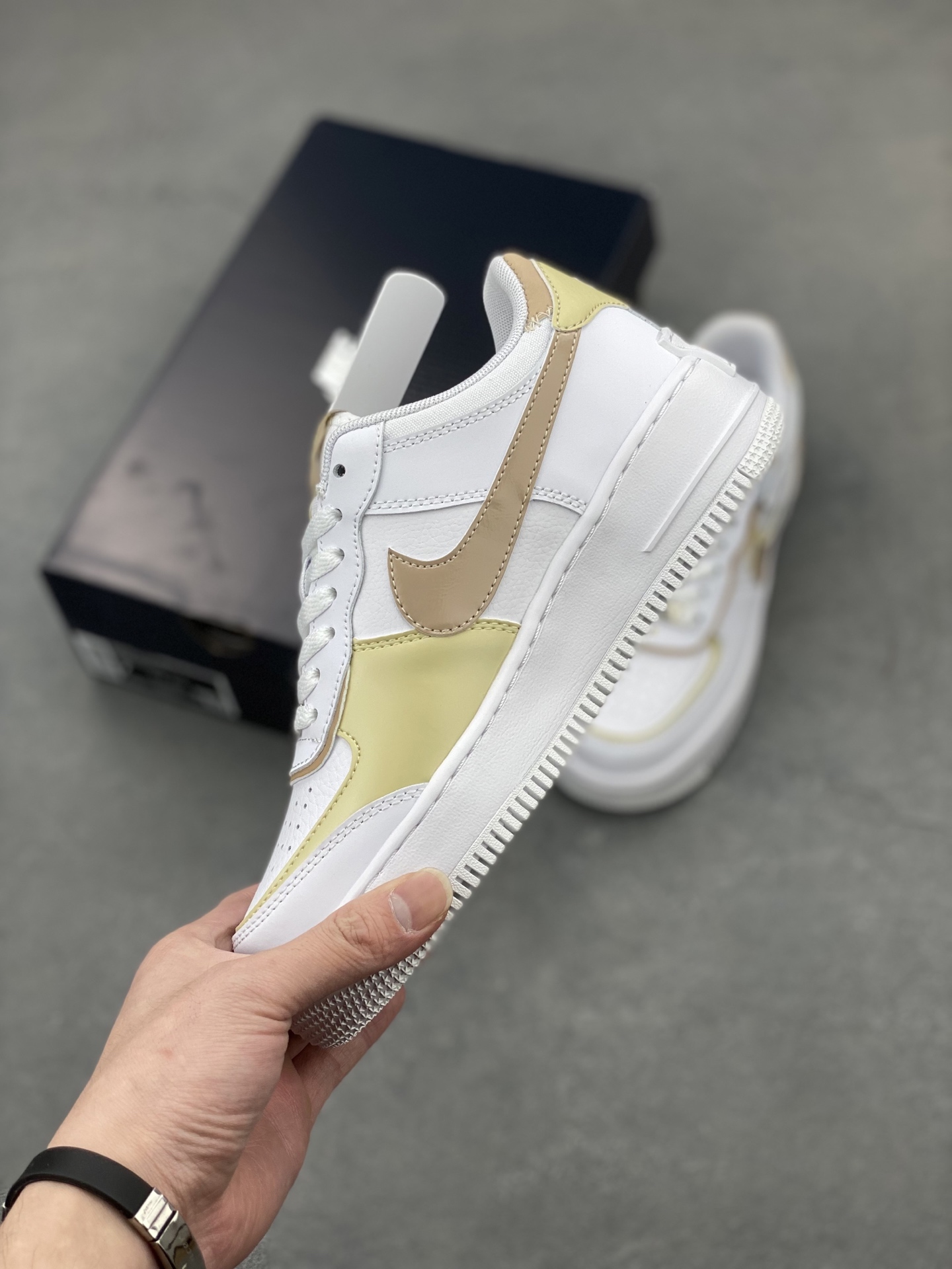 Nike Air Force 1 Shadow Women's Shoes Lightweight Sneakers DZ1847-111 4 i1743869264054 985 0 2