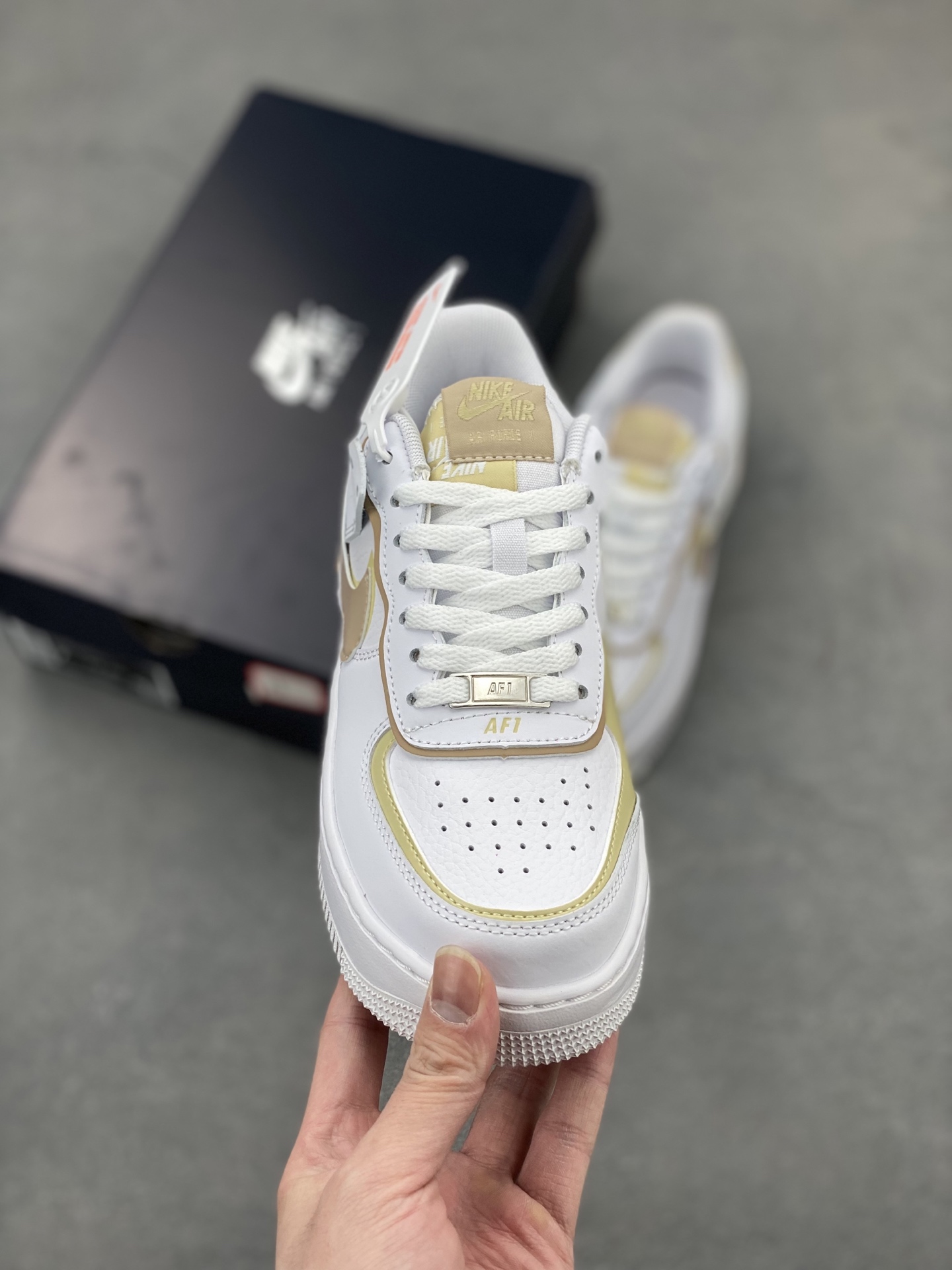 Nike Air Force 1 Shadow Women's Shoes Lightweight Sneakers DZ1847-111 3 i1743869264870 7401 0 1