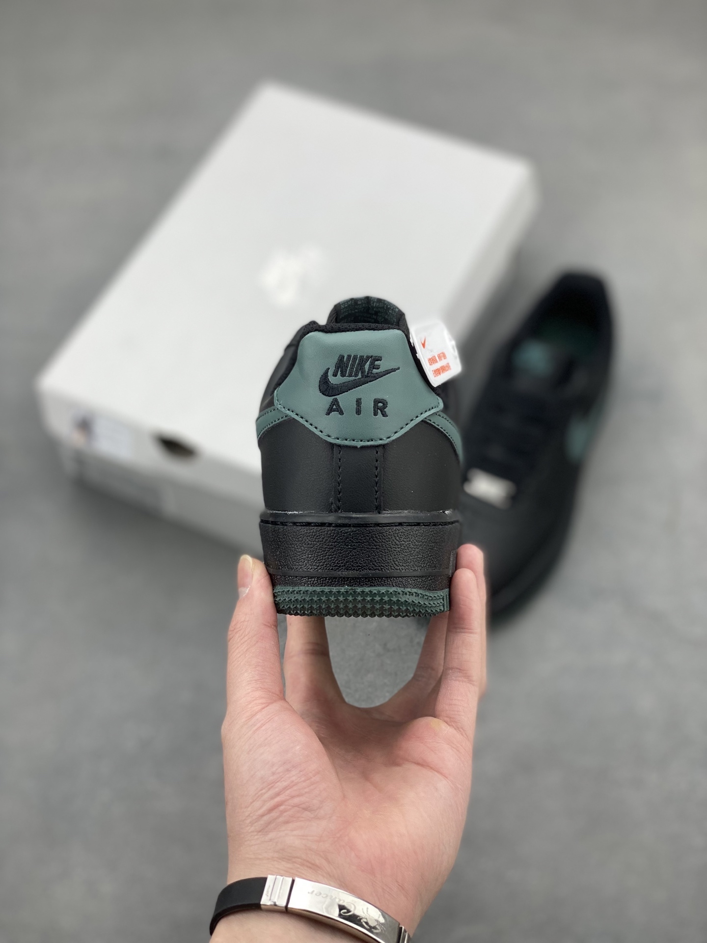 Nike Air Force 1 Low Black/Teal Athletic Shoe - FJ4146-001 5 i1743869326993 8914 0 3