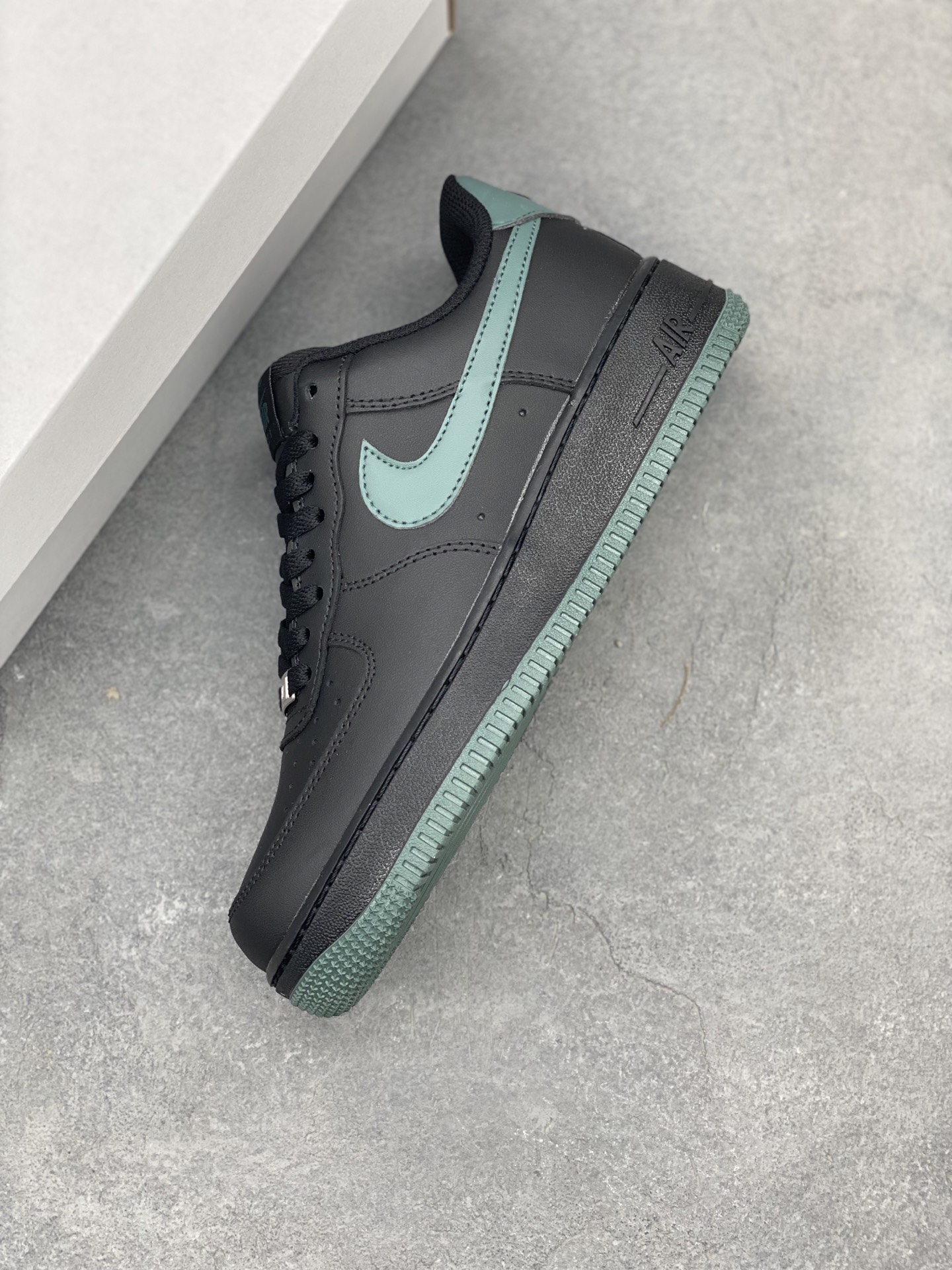 Nike Air Force 1 Low Black/Teal Athletic Shoe - FJ4146-001 8 i1743869327695 1658 0 6