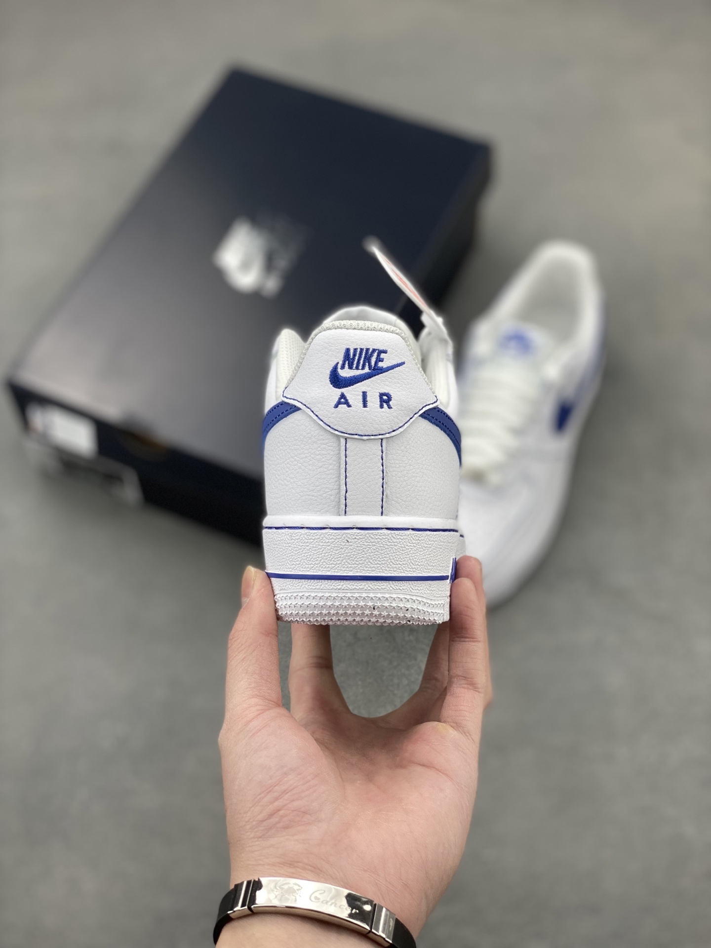 Nike Air Force 1 Low White Blue Stitching Casual Sneakers HQ2037-100 5 i1743869389358 8353 0 3
