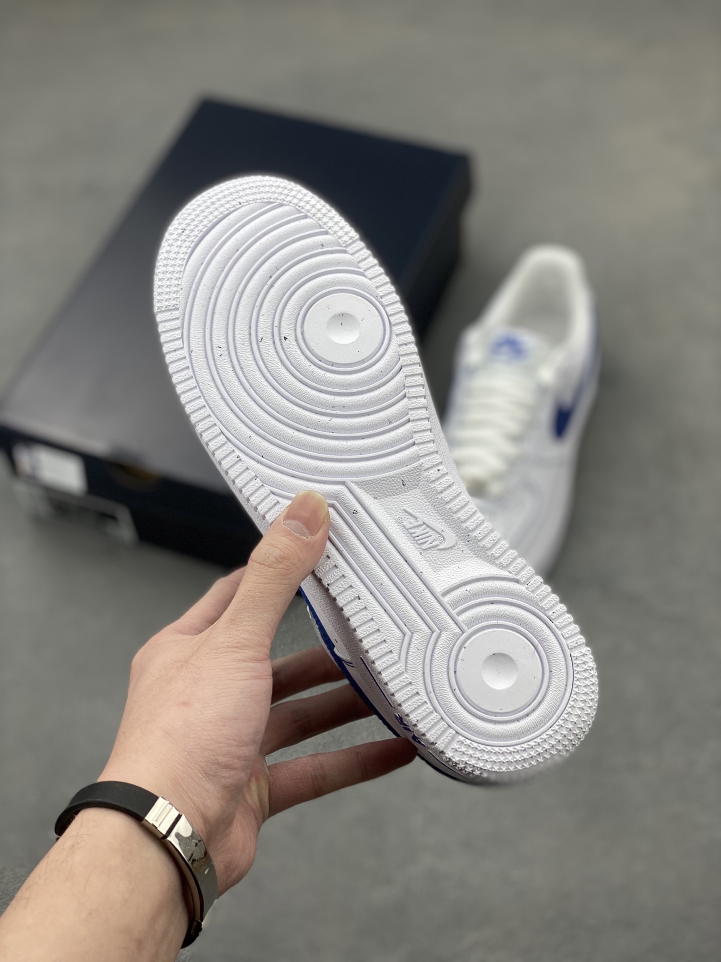 Nike Air Force 1 Low White Blue Stitching Casual Sneakers HQ2037-100 7 i1743869389362 6165 0 5