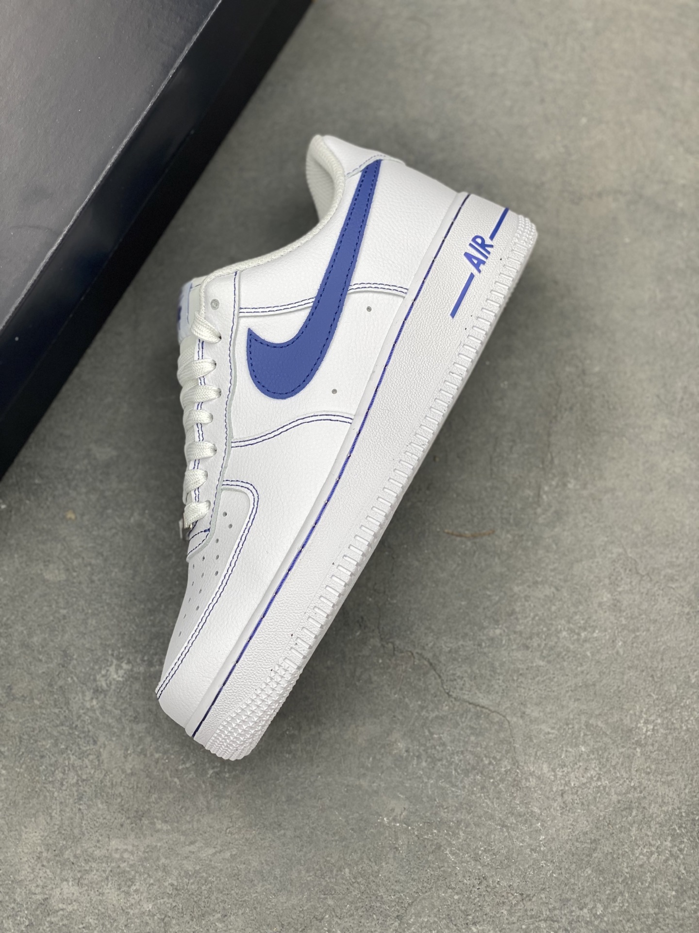 Nike Air Force 1 Low White Blue Stitching Casual Sneakers HQ2037-100 8 i1743869391220 9329 0 6