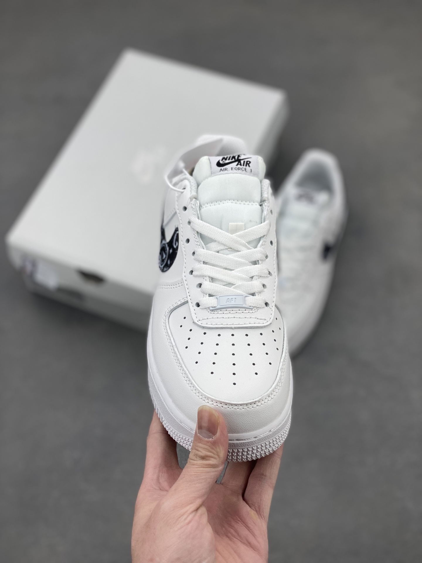 Nike Air Force 1 Low White Paisley Casual Sneakers DH4406-101 3 i1743869577723 1262 0 1