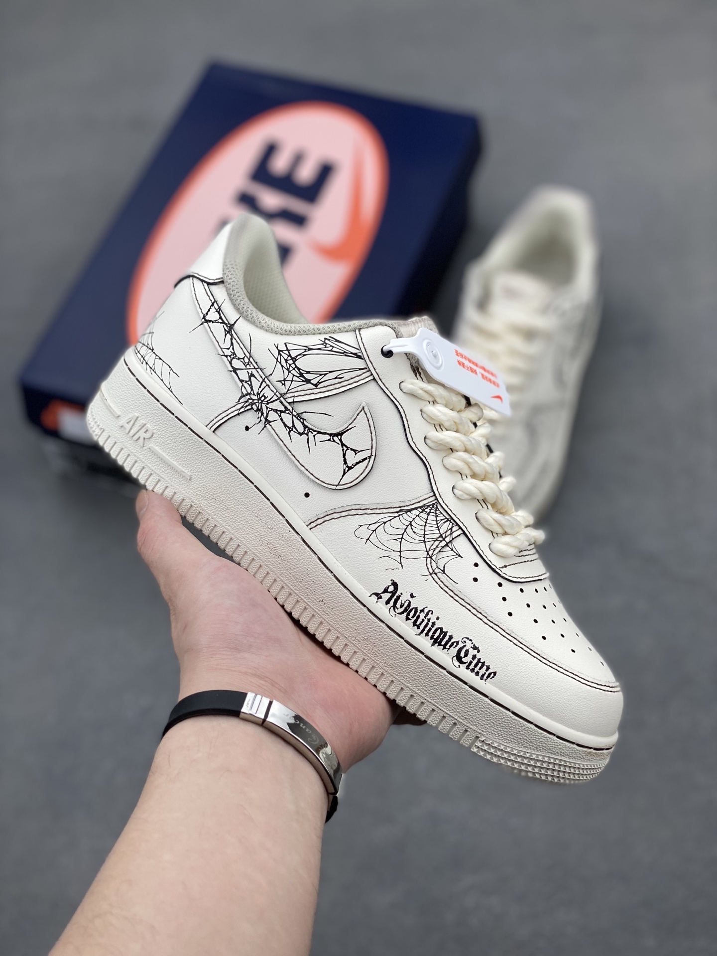 Nike Air Force 1 '07 Low Sneakers Limited Edition - Gothic Time Design 2 i1744228502180 4488 0 0