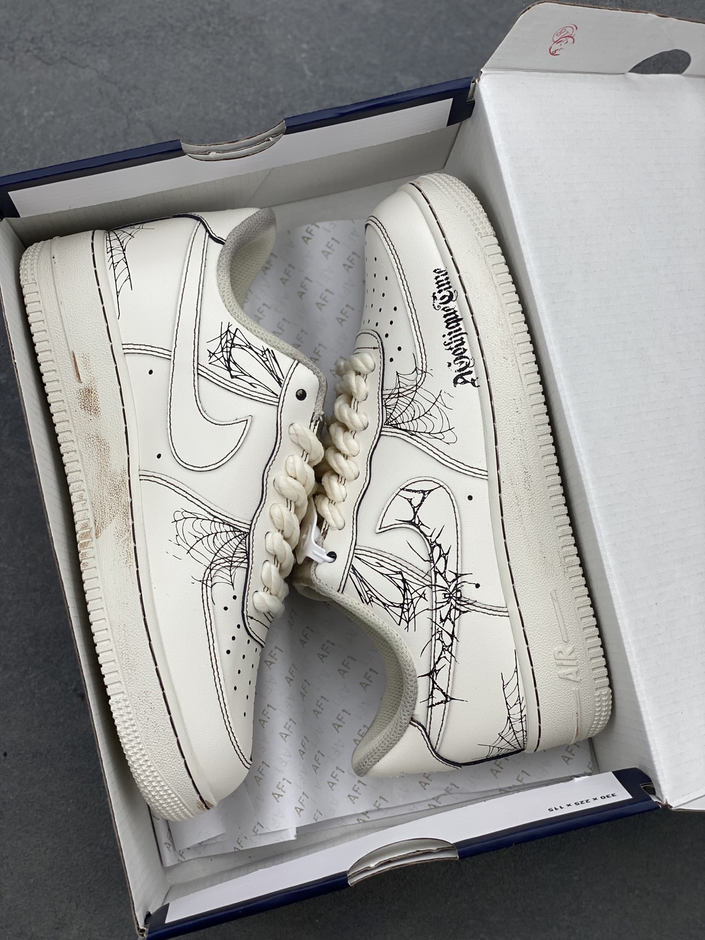 Nike Air Force 1 '07 Low Sneakers Limited Edition - Gothic Time Design 10 i1744228503457 2366 0 8